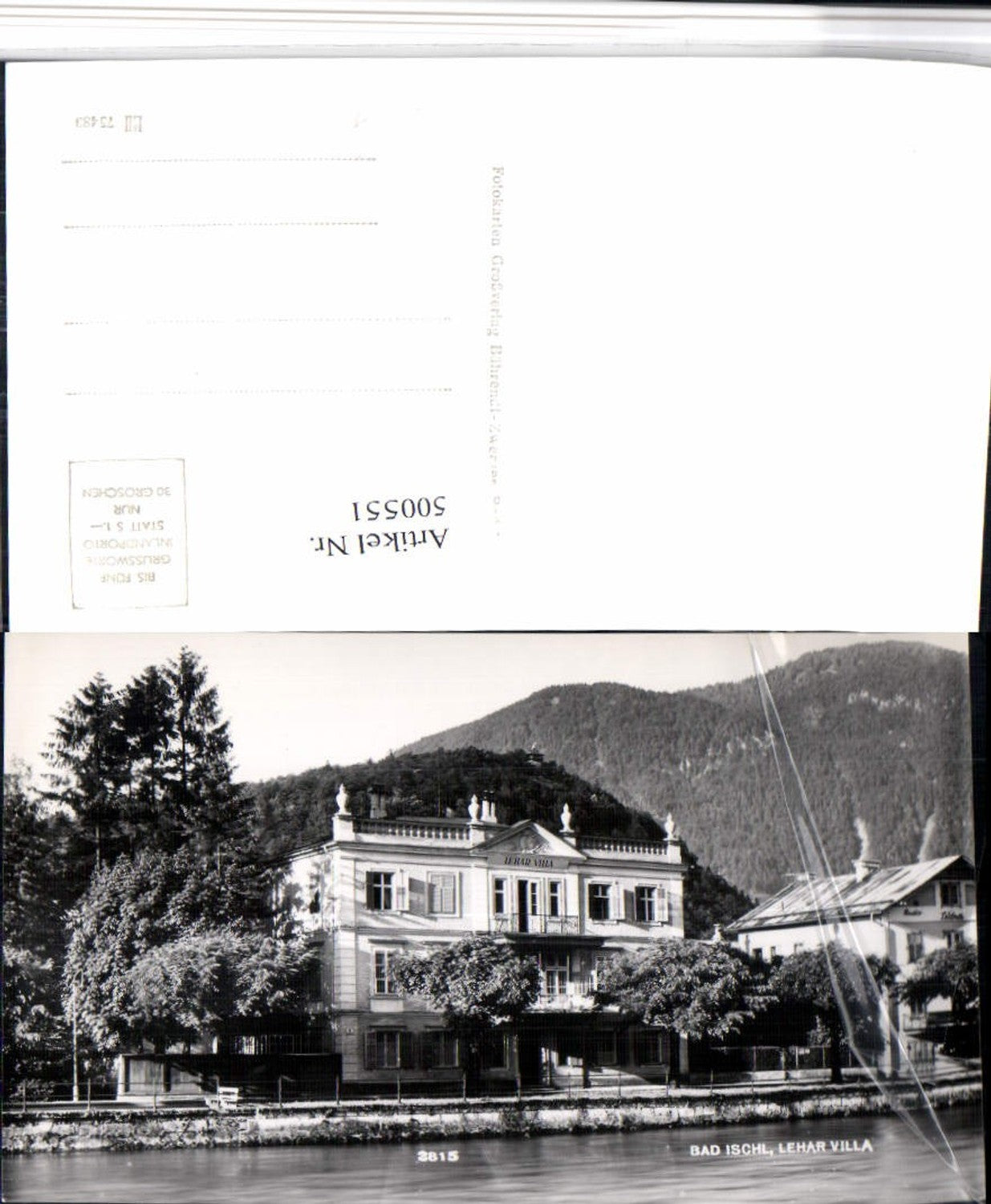 500551,Bad Ischl Lehar Villa