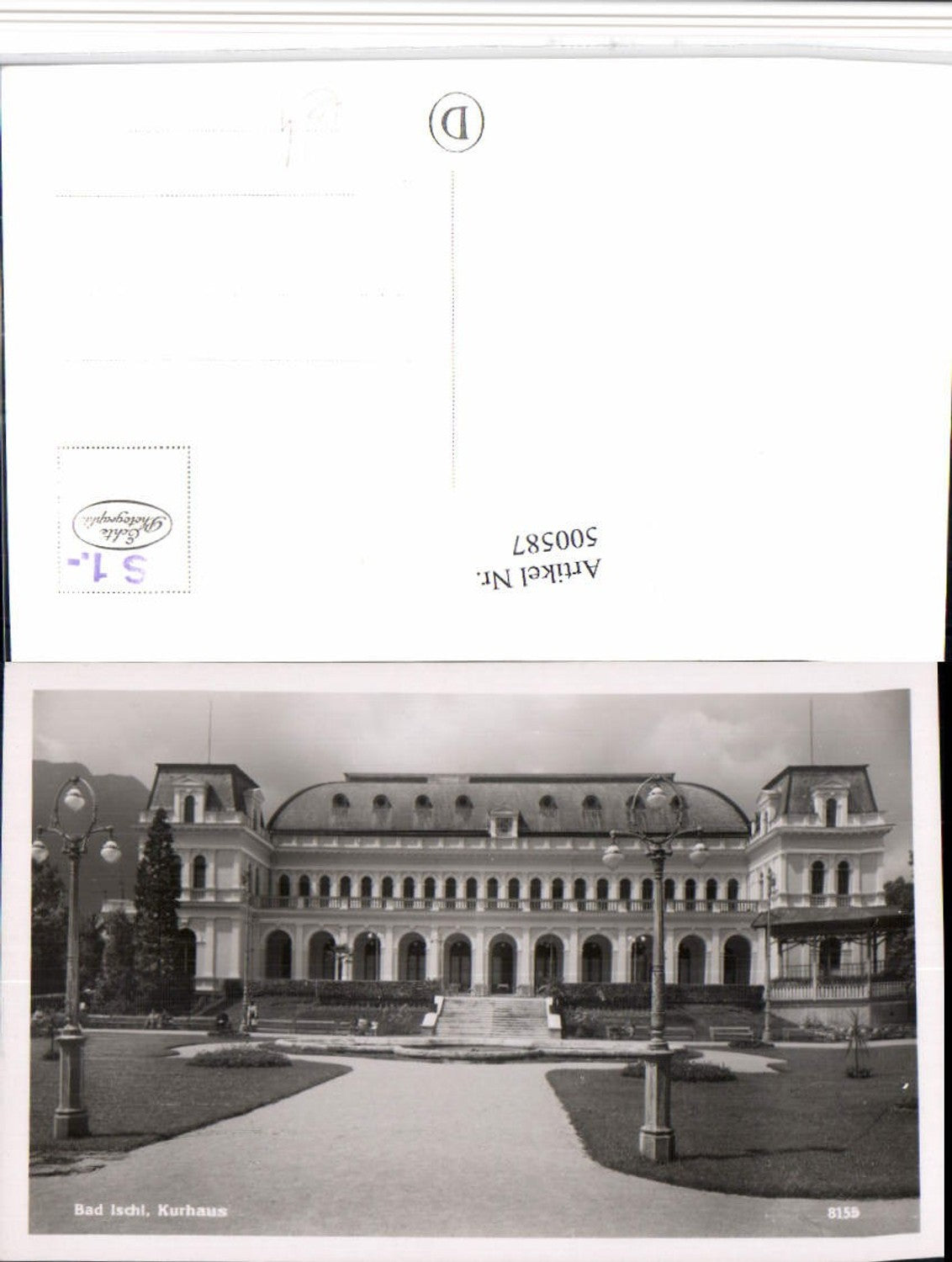 500587,Bad Ischl Kurhaus
