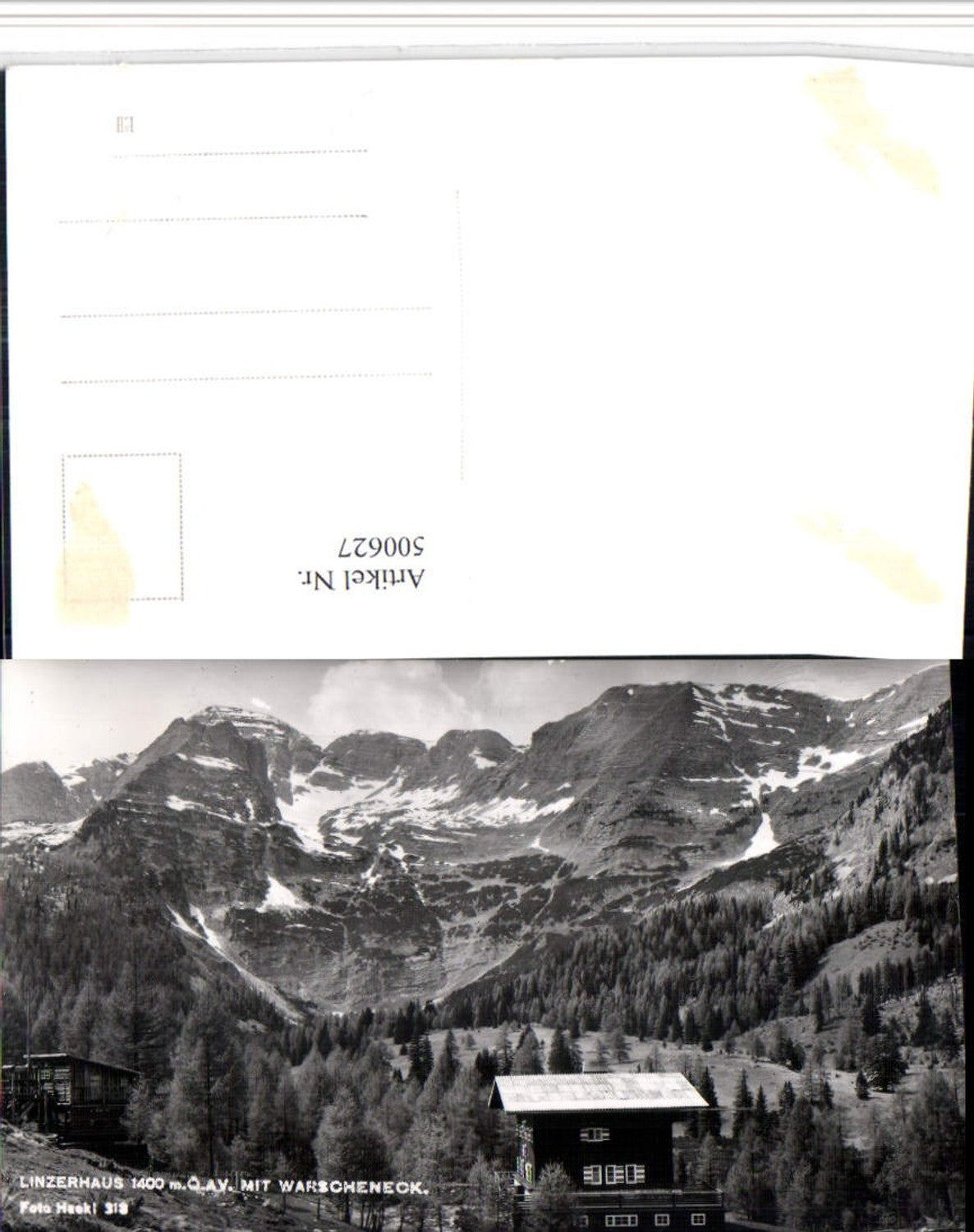 500627,Linzerhaus b. Spital am Pyhrn Bergkulisse pub Foto Hackl 313