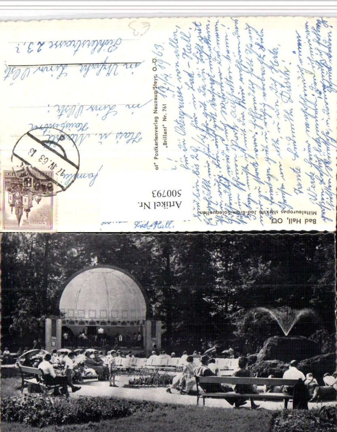 500793,Bad Hall Kurpark Musikpavillon