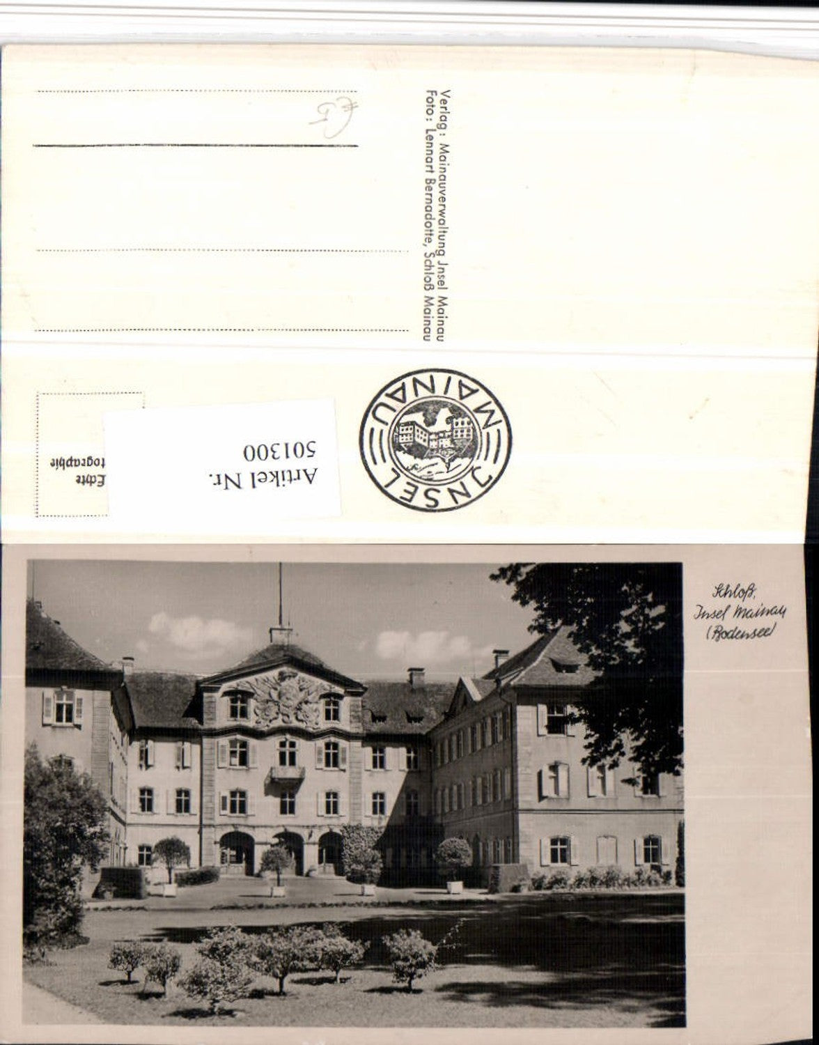 501300,Insel Mainau im Bodensee b. Konstanz Schloss