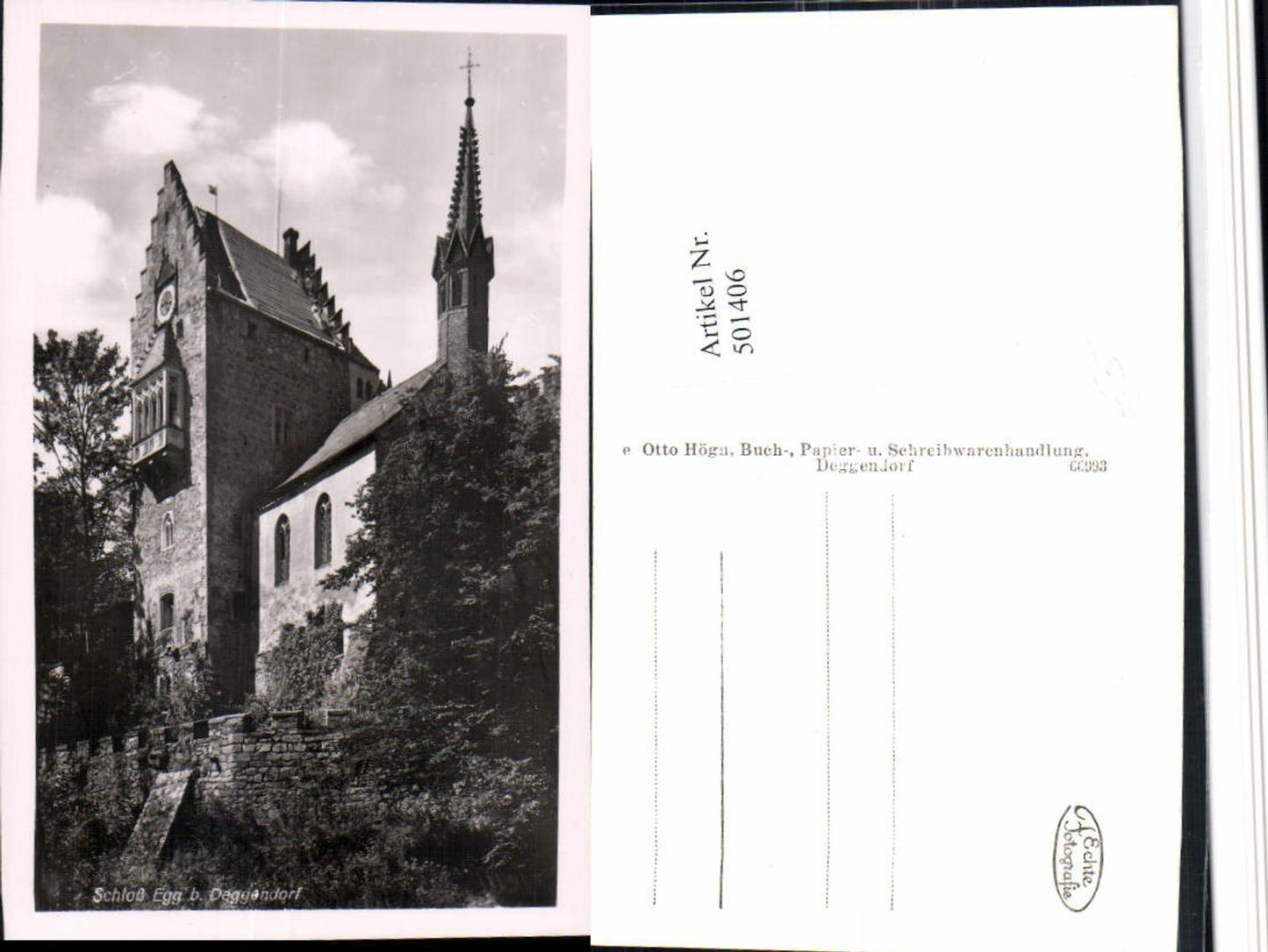 501406,Schloss Egg b. Deggendorf