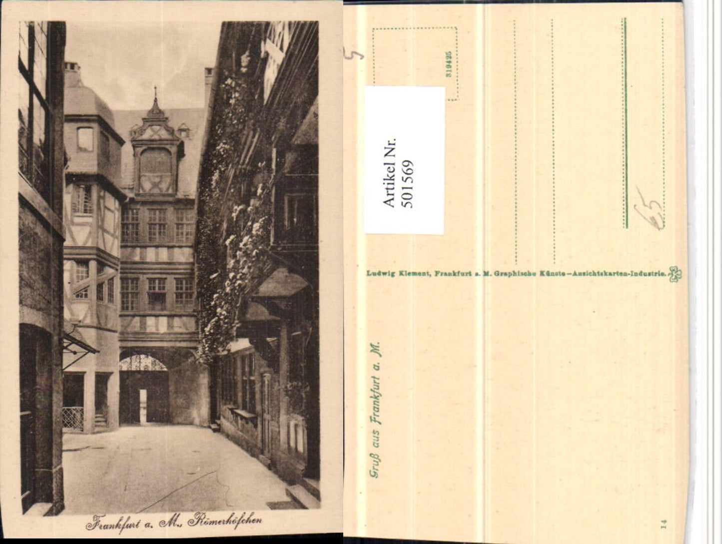 501569,Frankfurt am Main Römerhöfchen Motiv