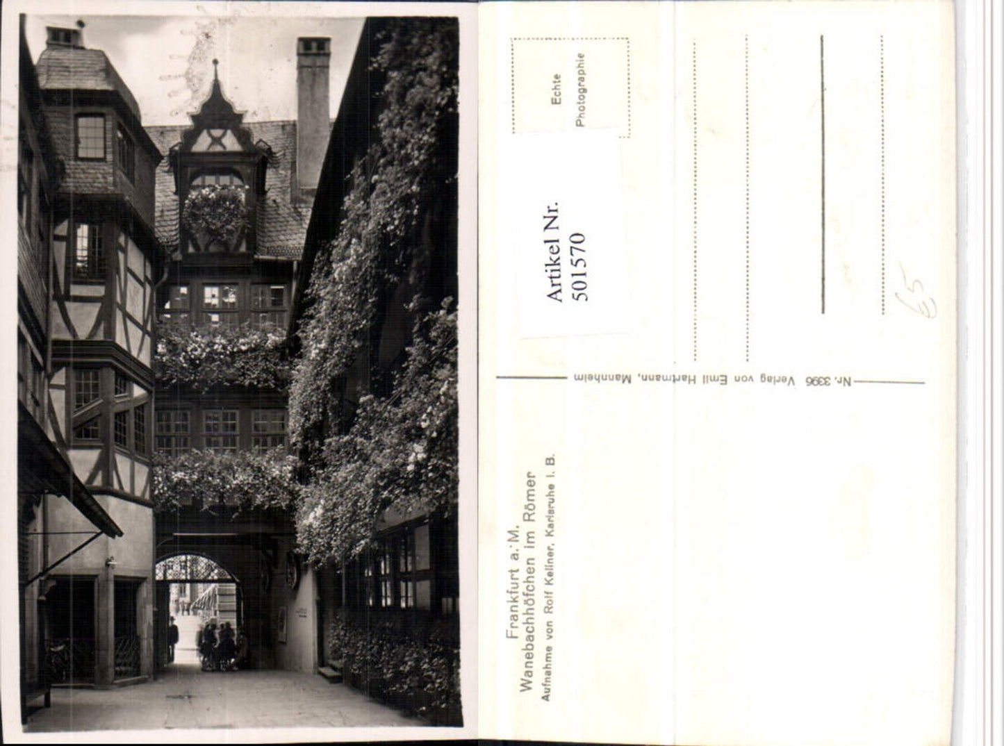 501570,Frankfurt am Main Römer Wanebachhöfchen Motiv