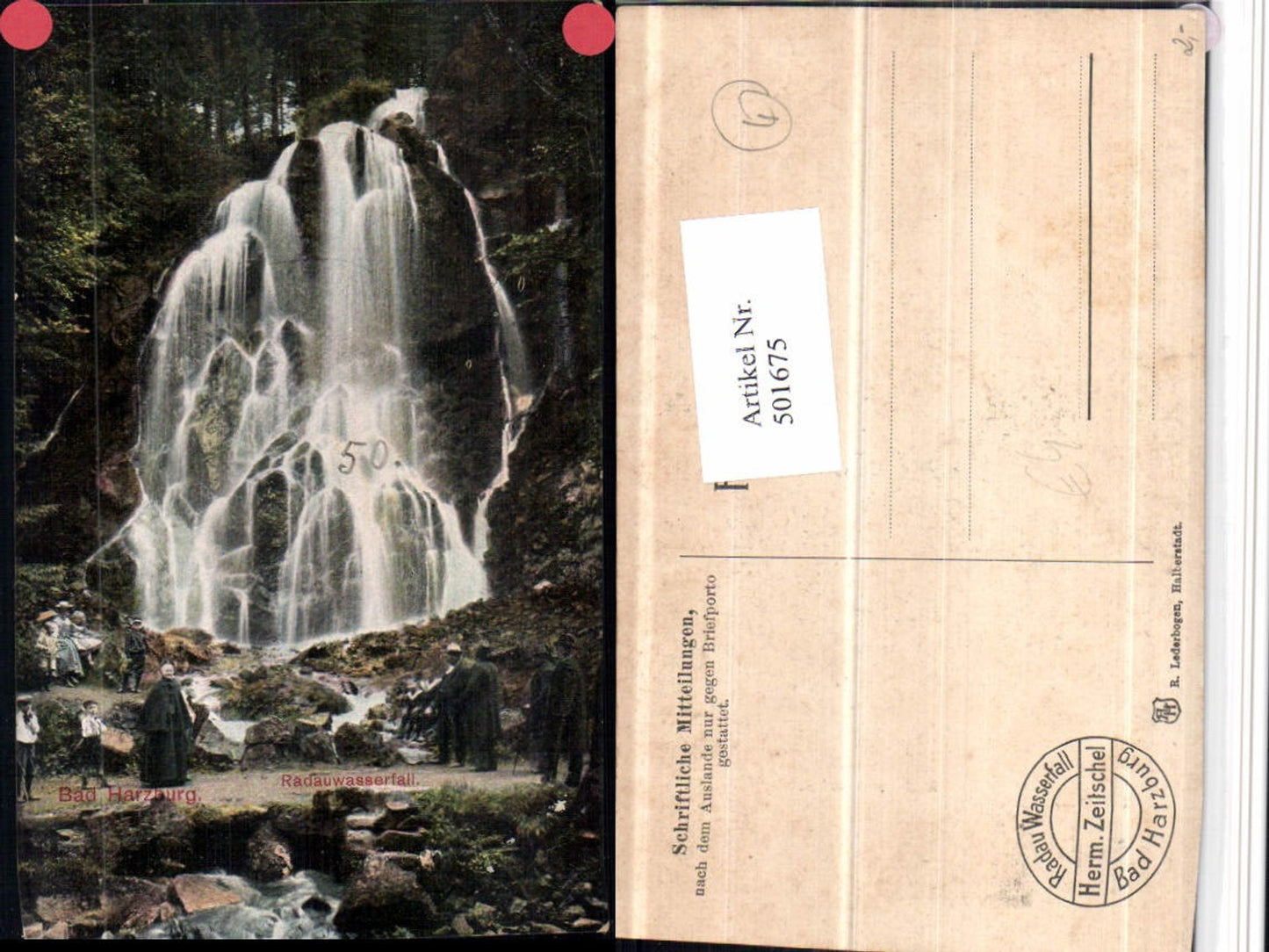 501675,Bad Harzburg Radau Wasserfall