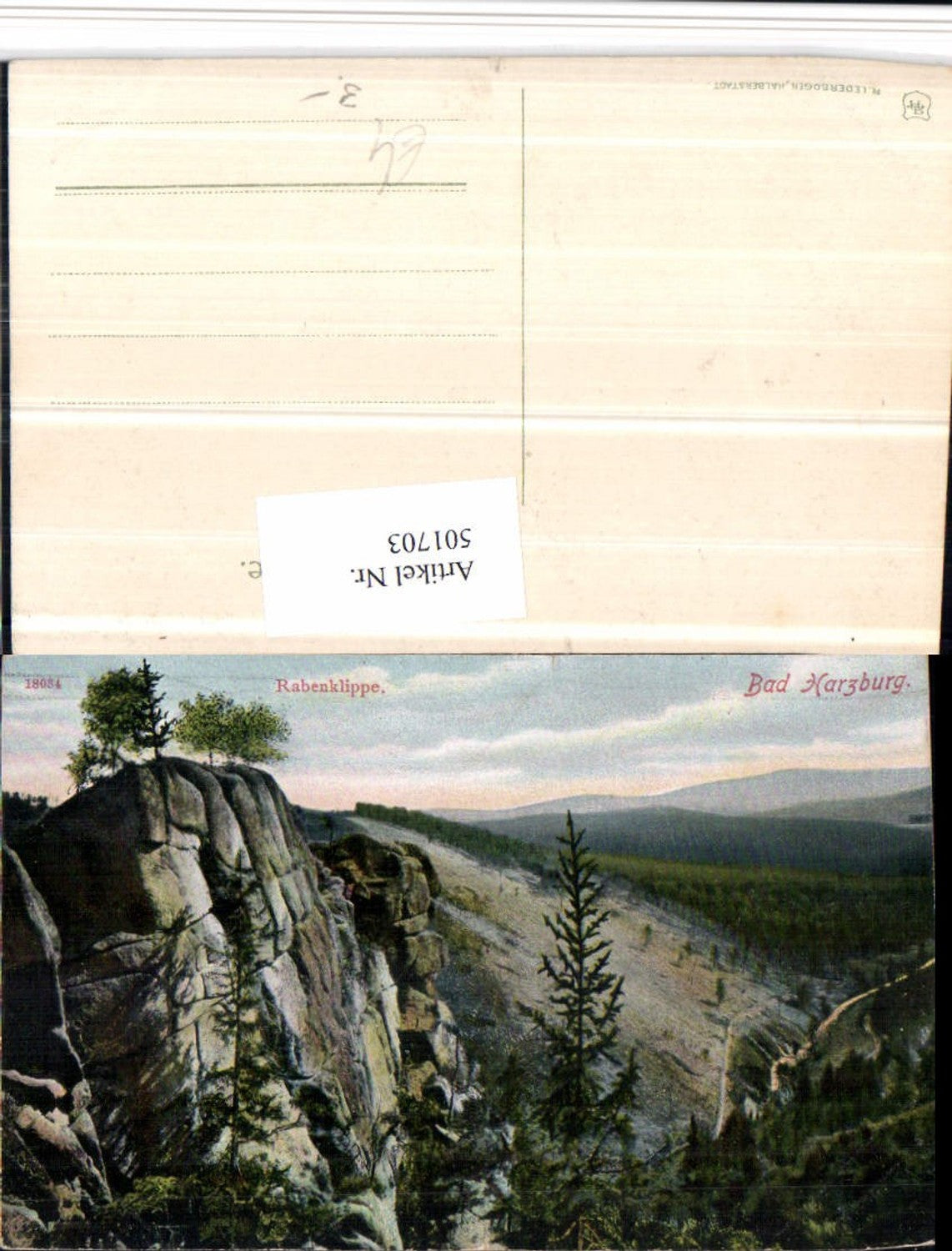 501703,Bad Harzburg Rabenklippe Klippe