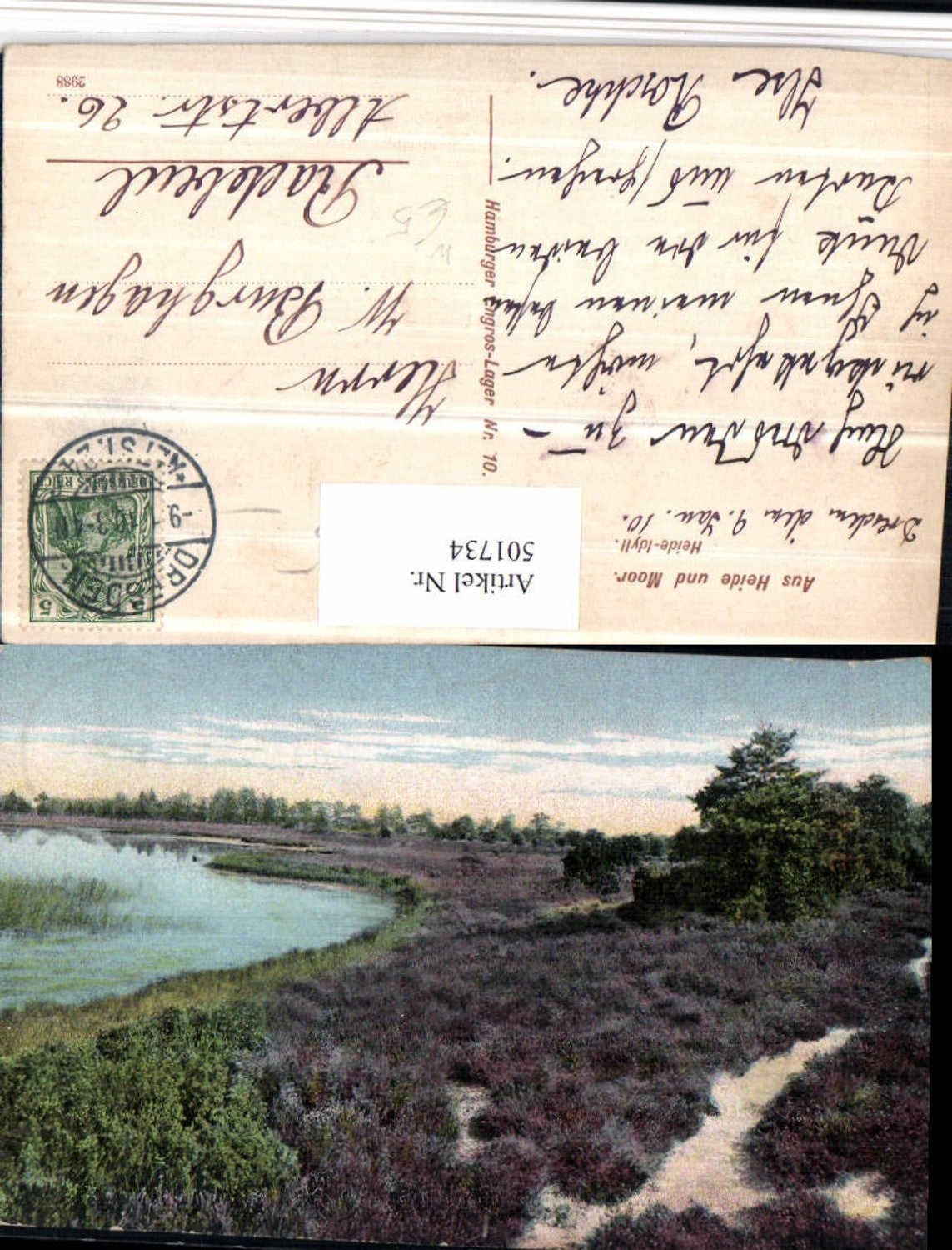 501734,Lüneburger Heide b. Schnevedingen Idyll Landschaft