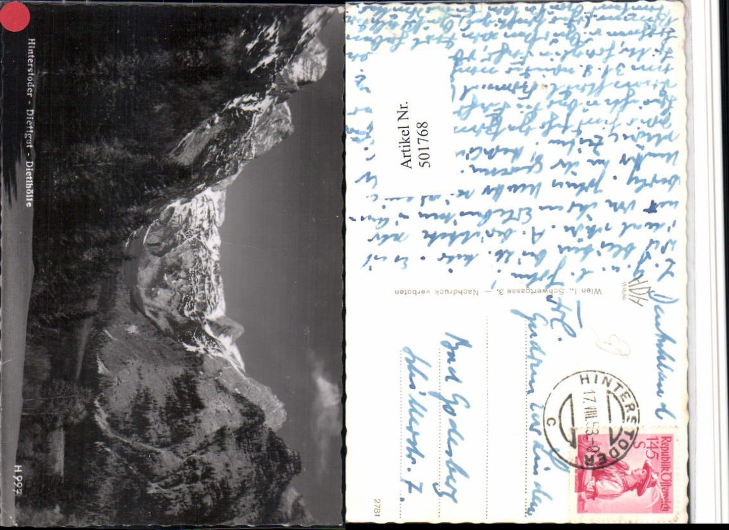 501768,Hinterstoder Dietlgut Dietlhölle Bergkulisse