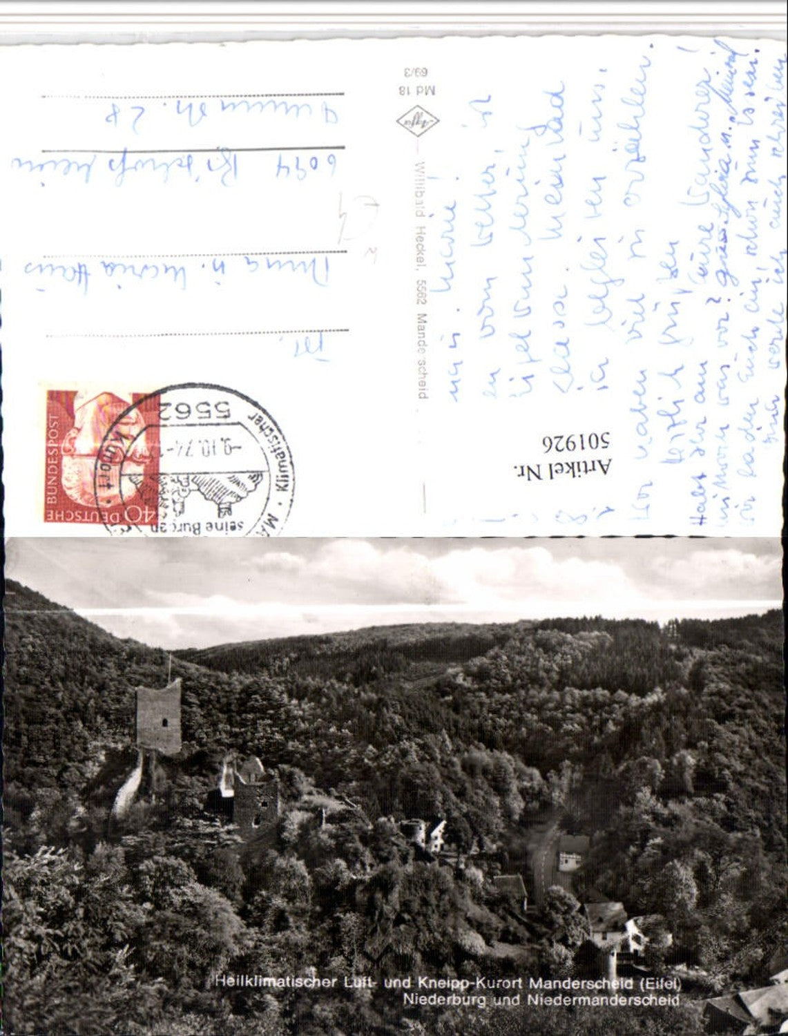 501926,Manderscheid in d. Eifel Niederburg u. Niedermanderscheid