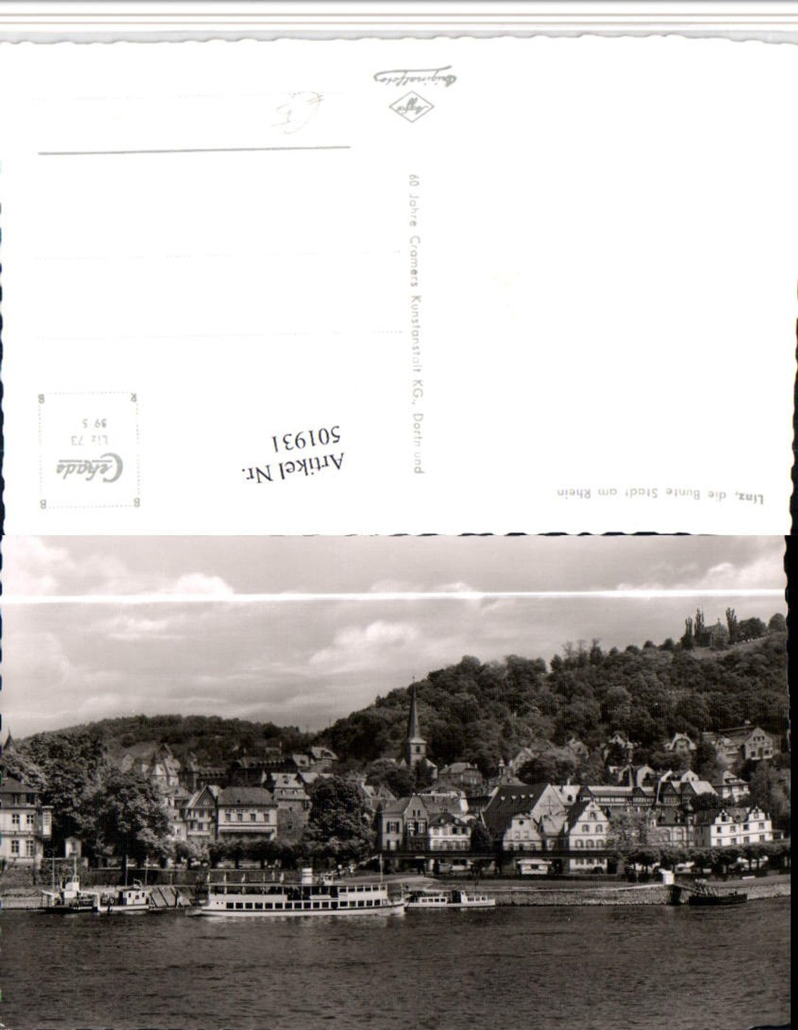 501931,Linz am Rhein Totale Anlegestelle Dampfer