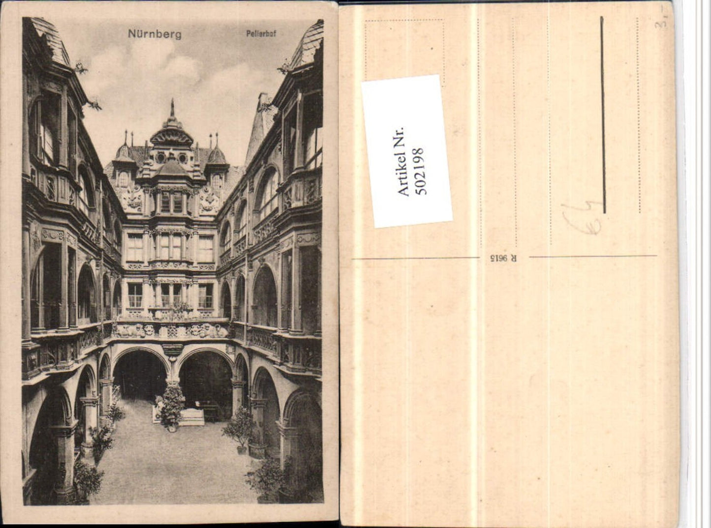 502198, Nuremberg Pellerhof Hof Arkaden