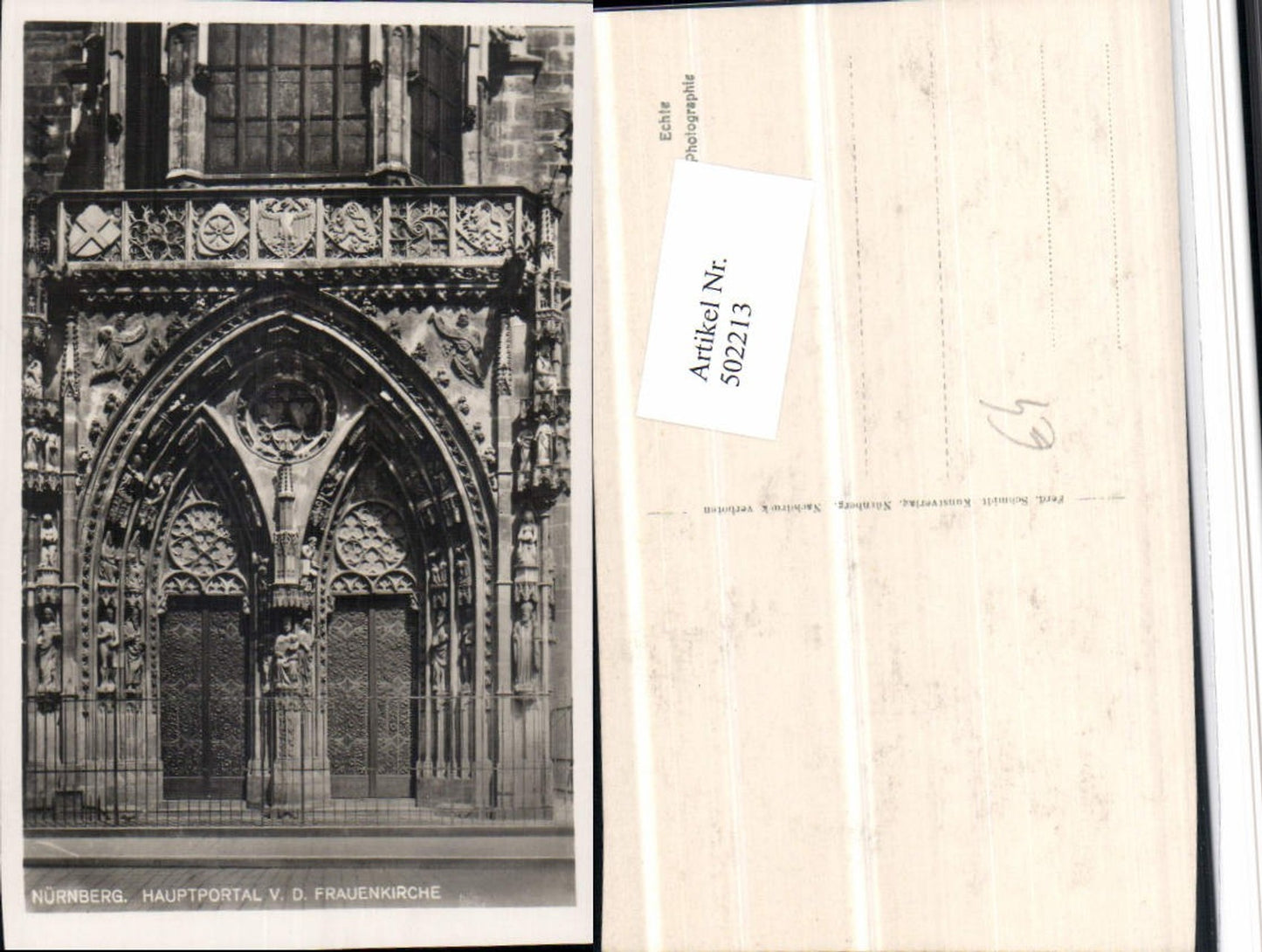 502213, Nuremberg Main portal of the Frauenkirche church