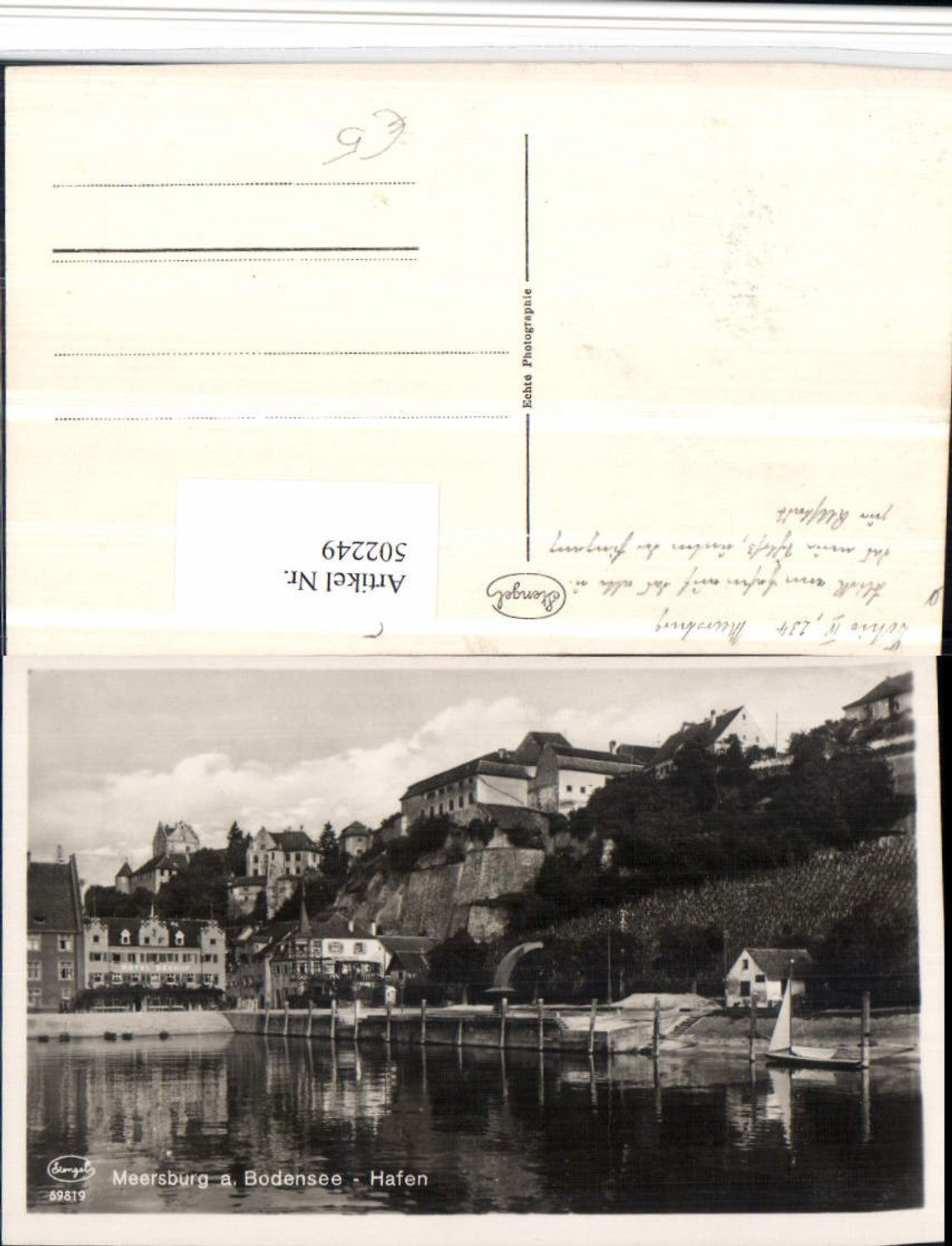 502249,Meersburg am Bodensee Teilansicht Hafen pub Stengel 59819