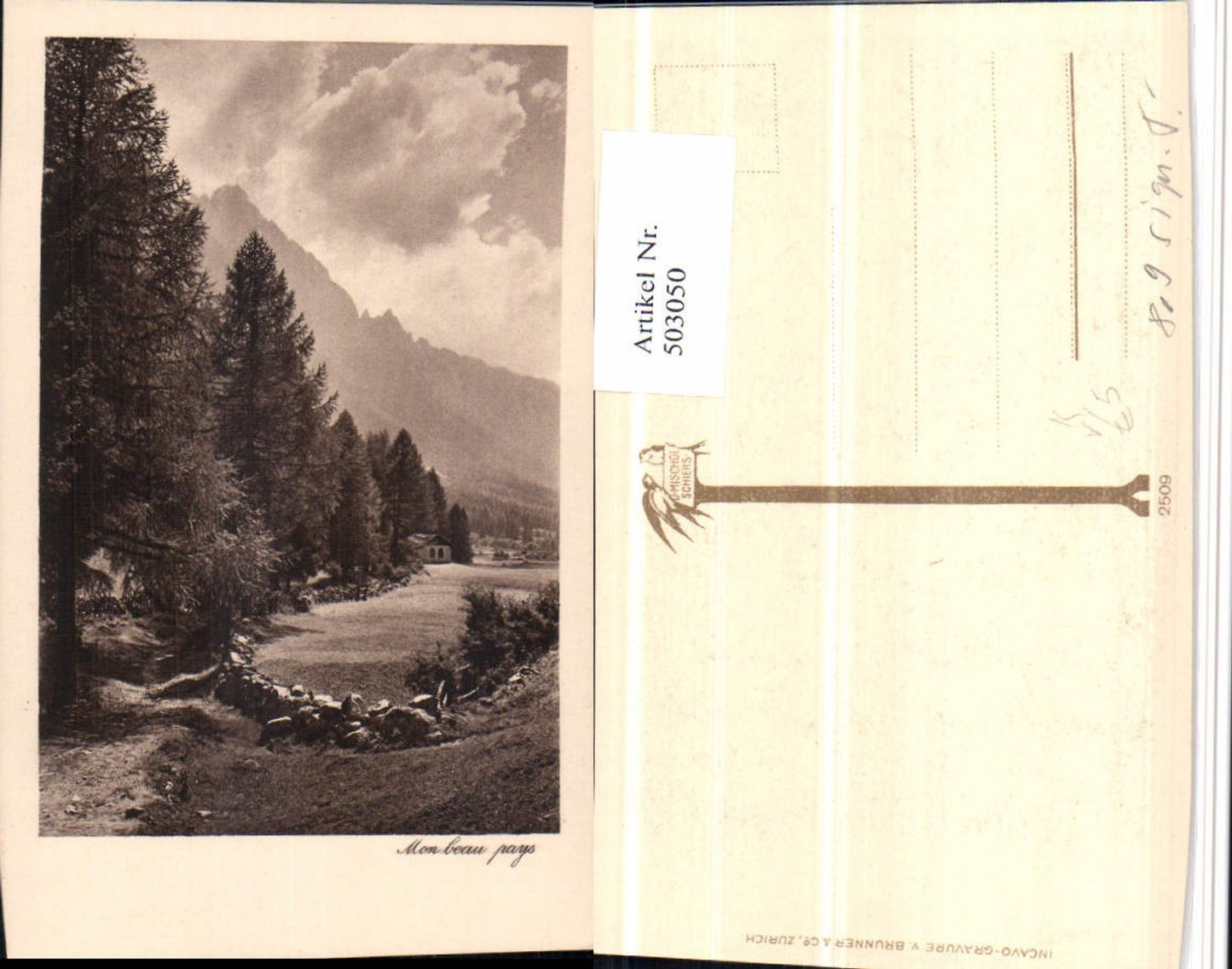 503050,Fotokunst D. Mischol Schiers 2509 Mon beau pays Landschaft