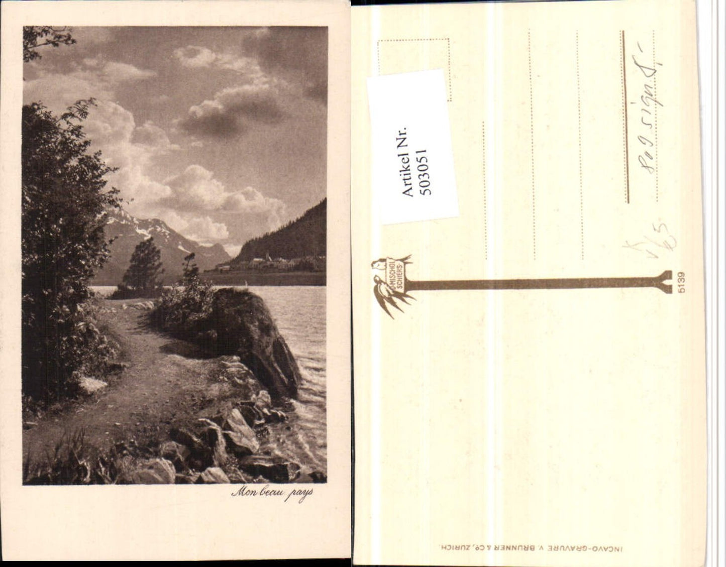 503051,Fotokunst D. Mischol Schiers 5139 Mon beau pays Landschaft