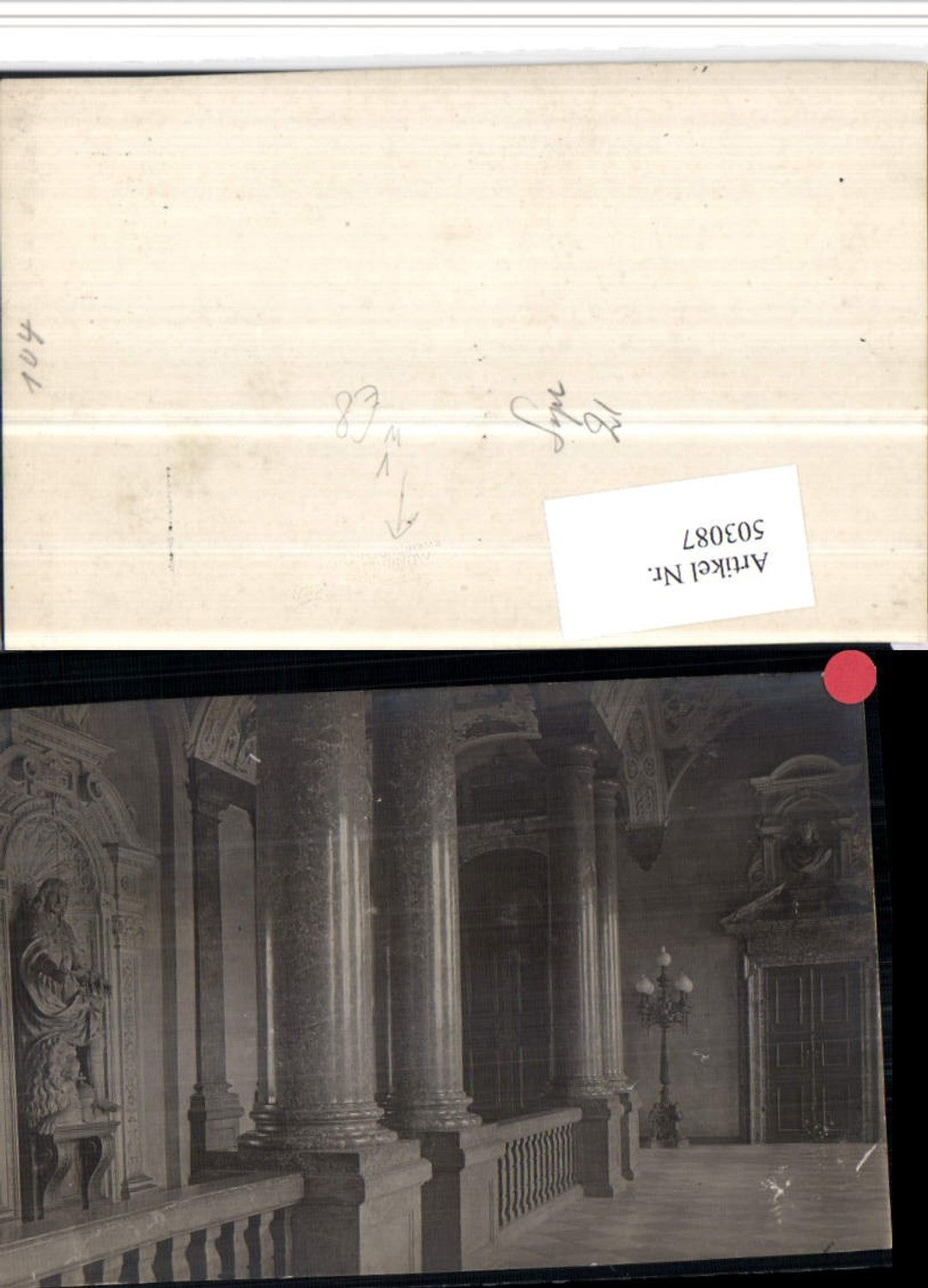 503087,Fotokunst G. Pettendorfer München Schloss Ansbach Säulen