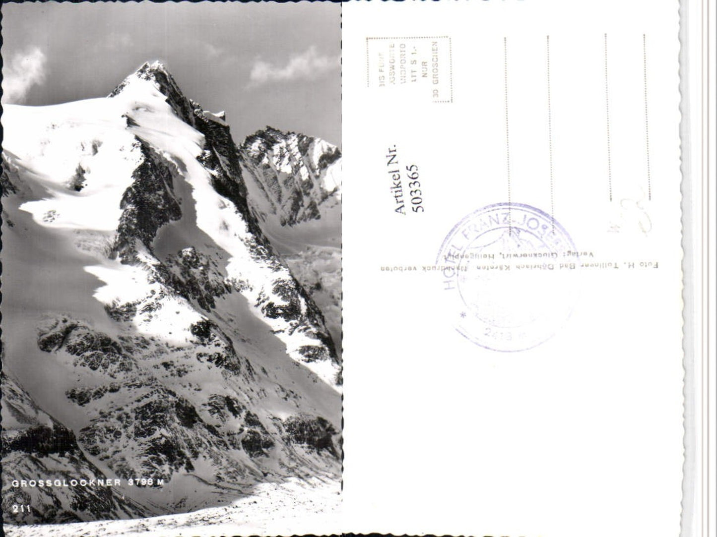 503365,Großglockner b. Heiligenblut Bergkulisse