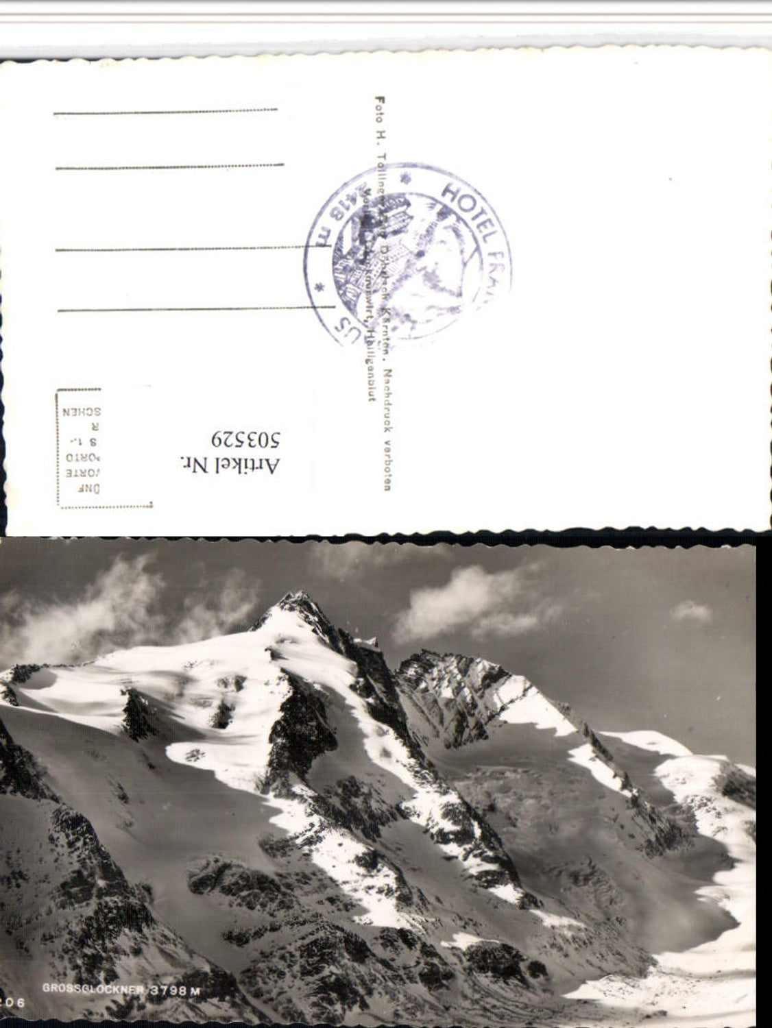 503529,Großglockner b. Heiligenblut Bergkulisse