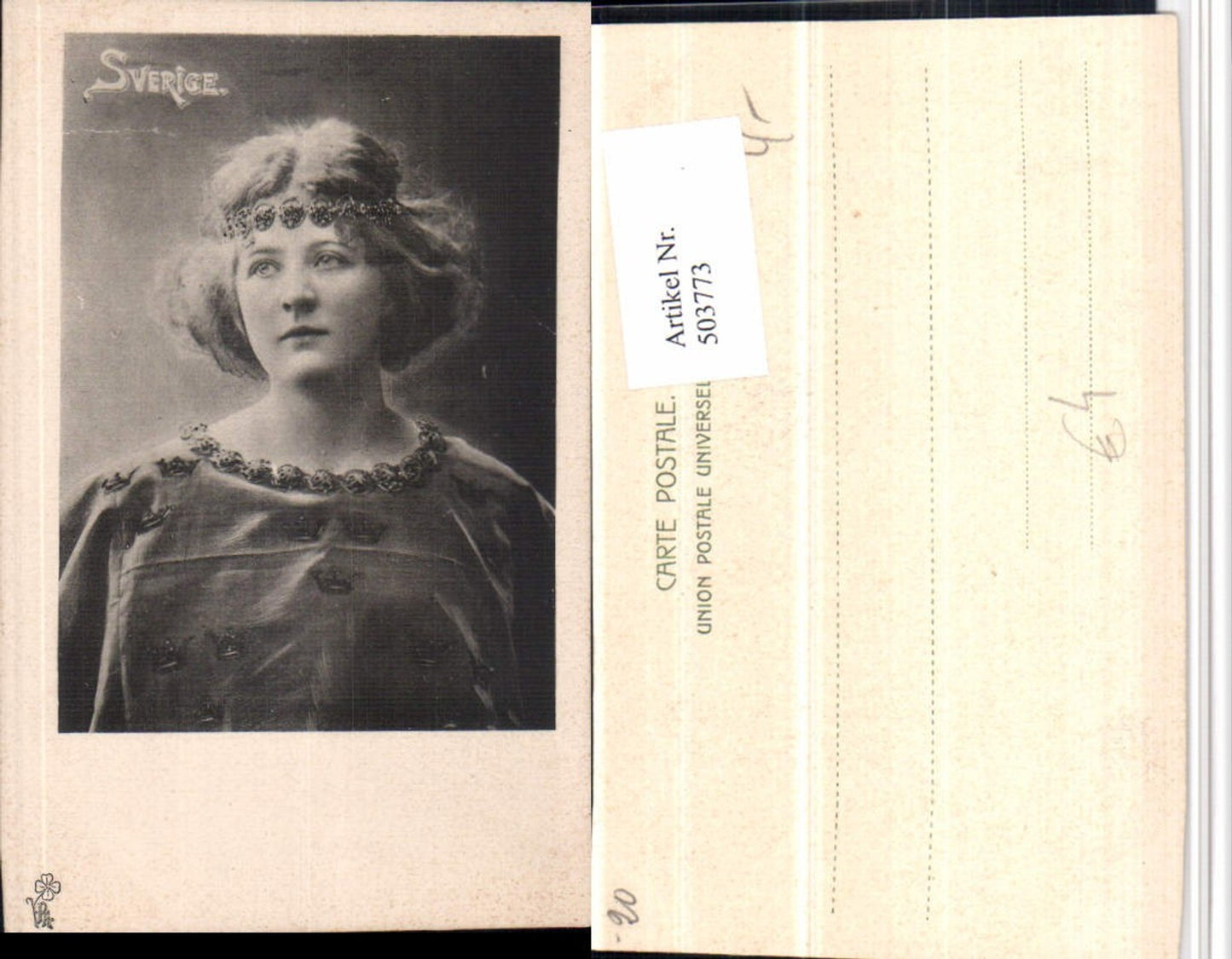 503773,Frau Mädchen Portrait Haarschmuck
