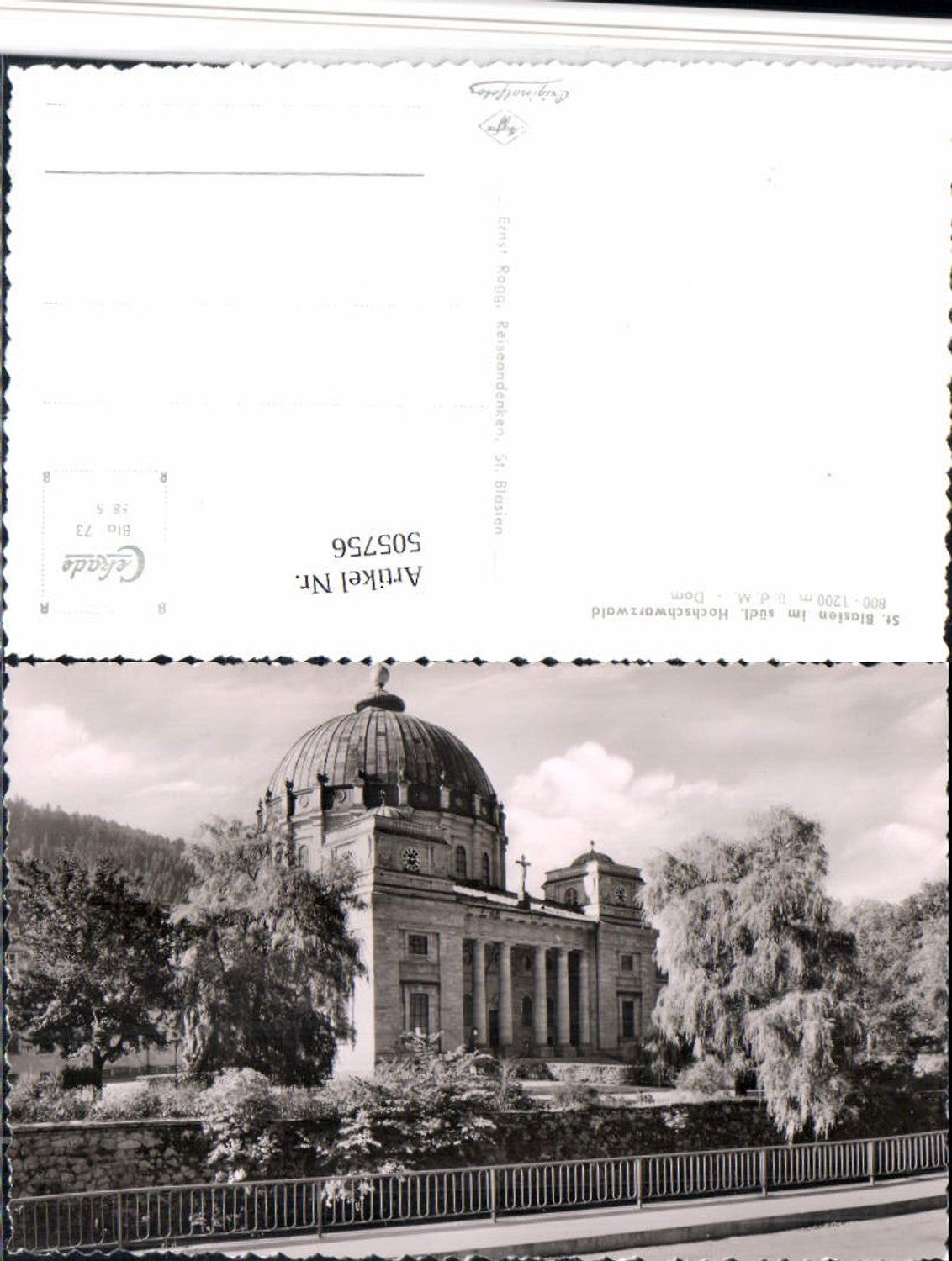 505756, St. Blasien in the Black Forest, Cathedral Church
