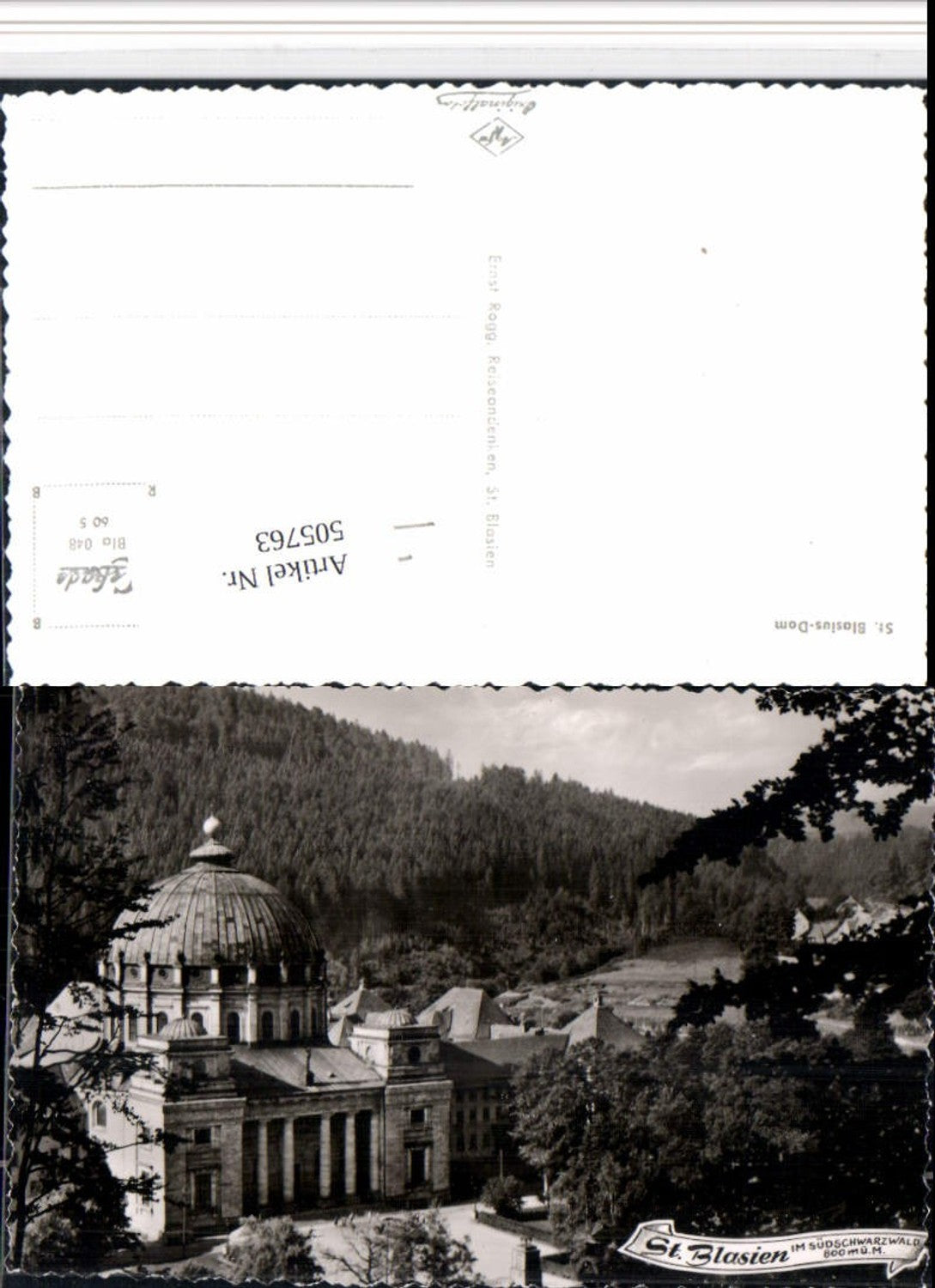 505763,St. Blasien im Schwarzwald Dom Kirche