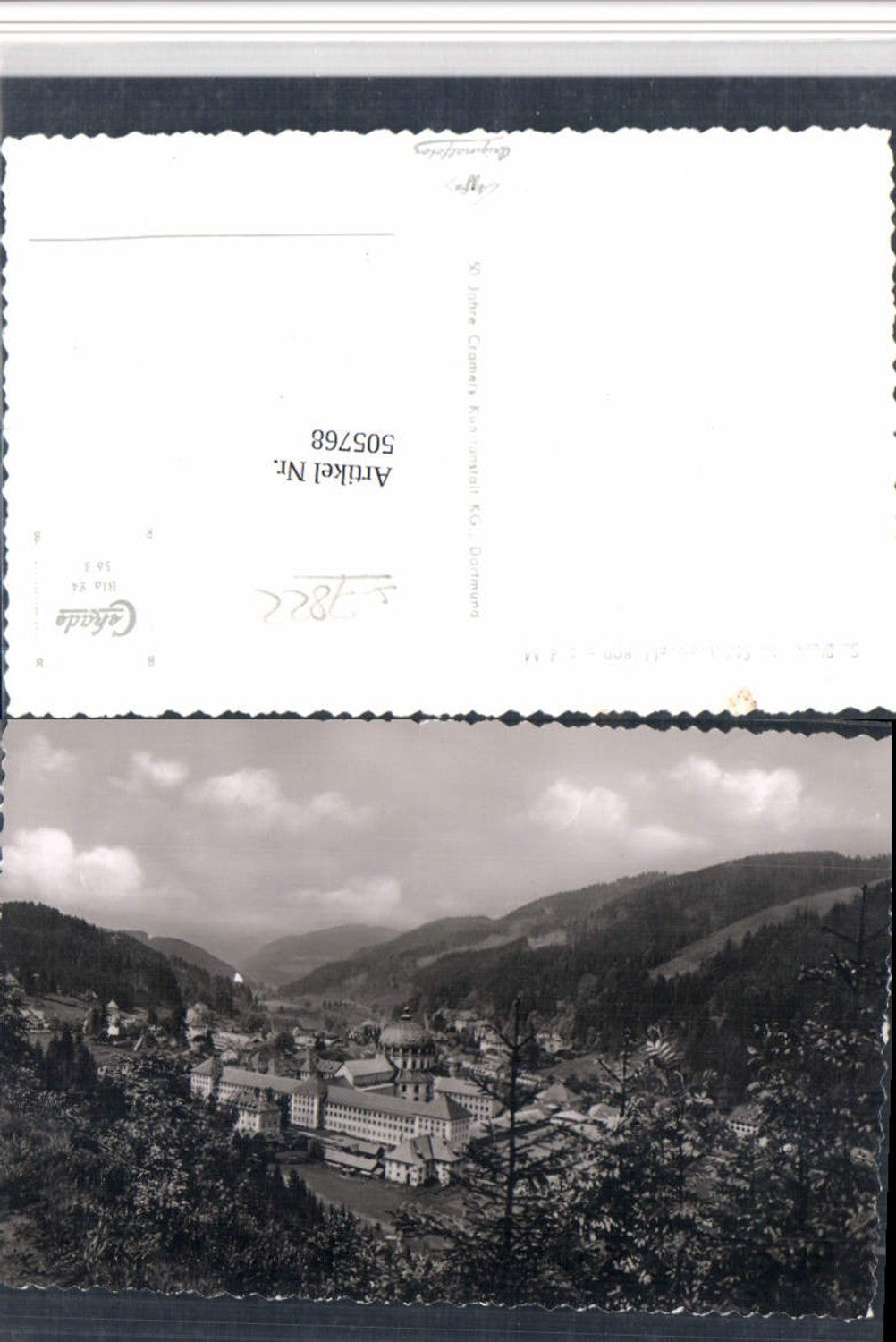 505768,St. Blasien im Schwarzwald Totale m. Kloster Kolleg