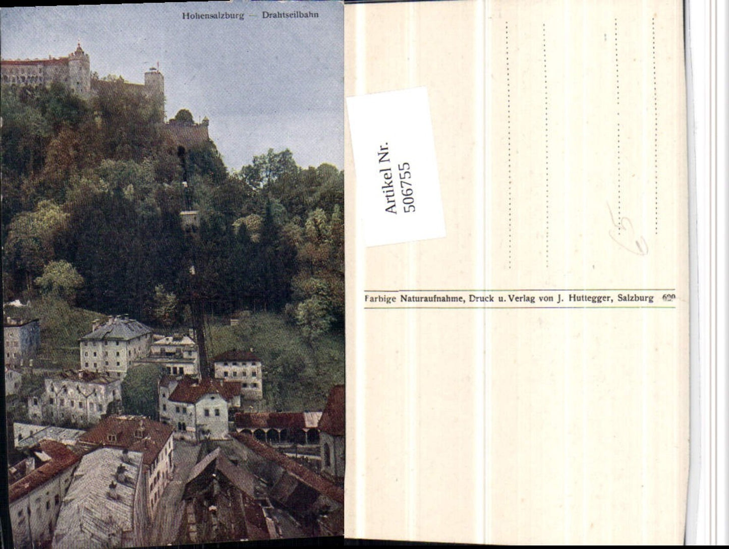 506755,Salzburg Drahtseilbahn zur Festung Hohensalzburg