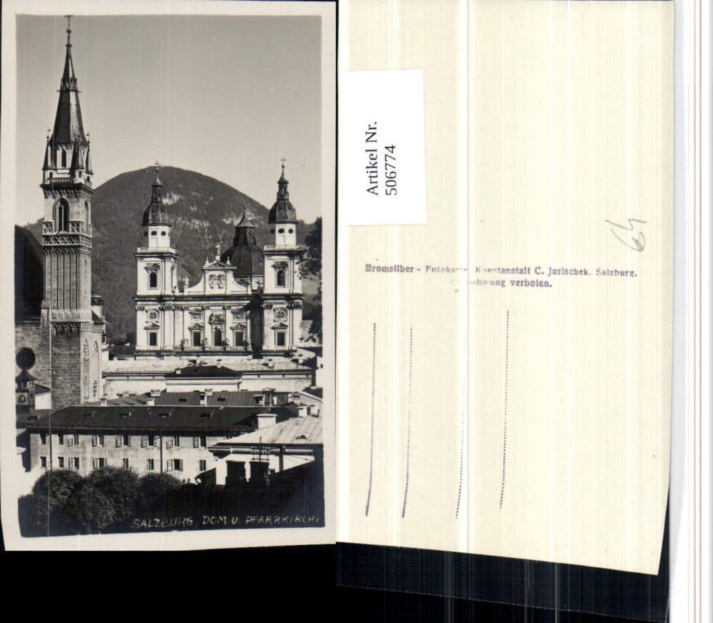 506774,Salzburg Dom u. Pfarrkirche Kirche