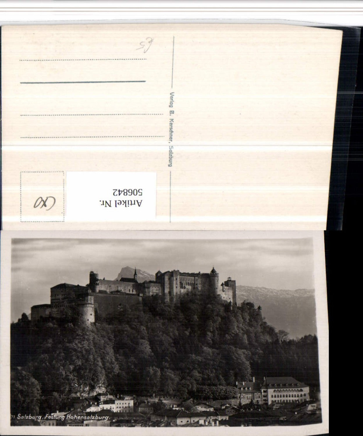506842,Salzburg Festung Hohensalzburg pub b. Kerschner