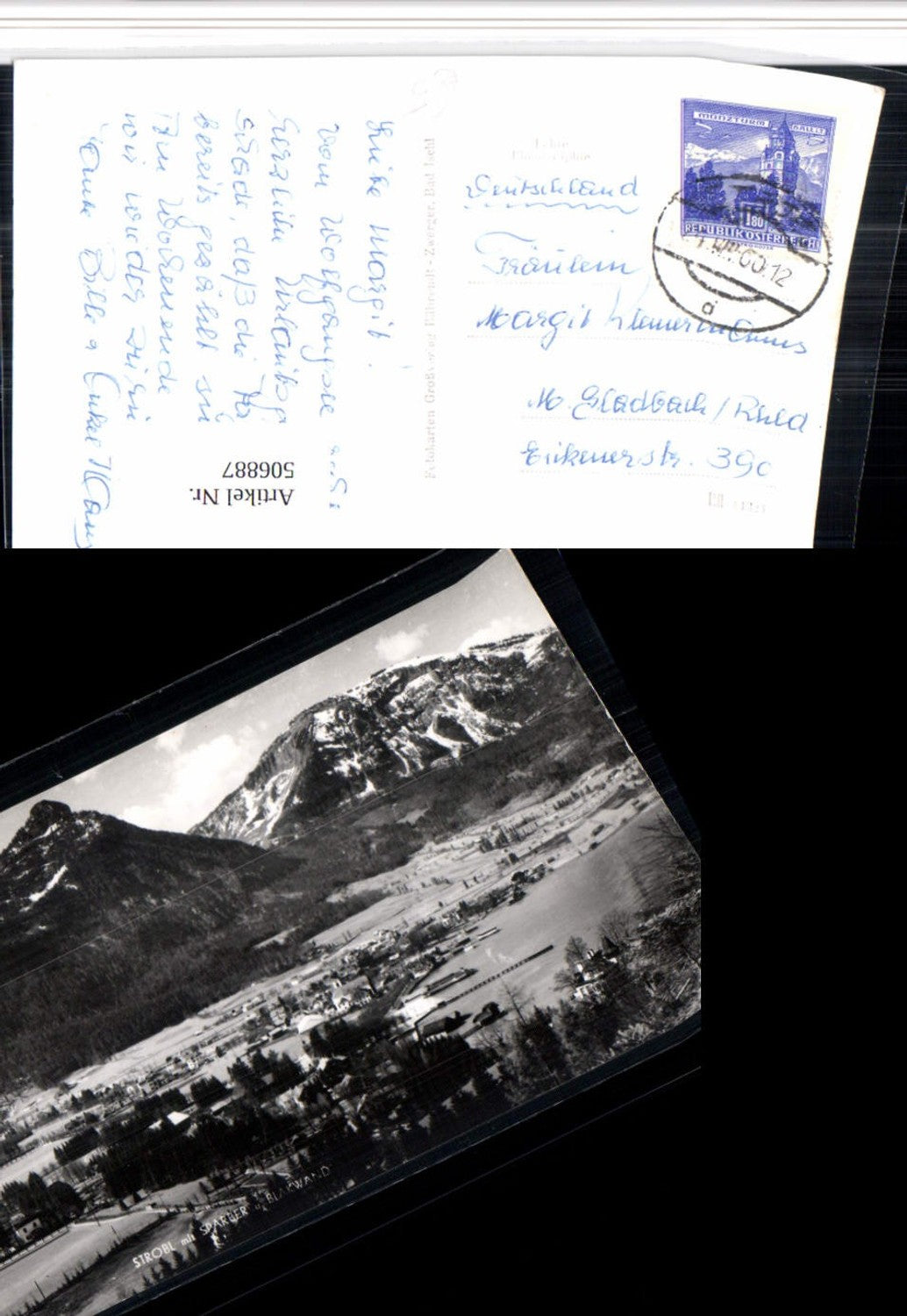 506887, Strobl Totale m. Sparber u. Blakwand mountain scenery