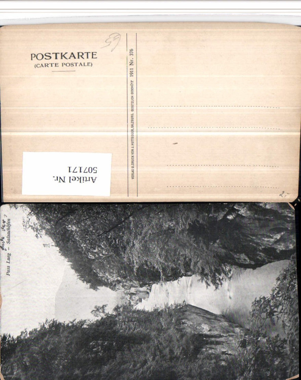 507171,Pass Lueg Salzachöfen b. Golling