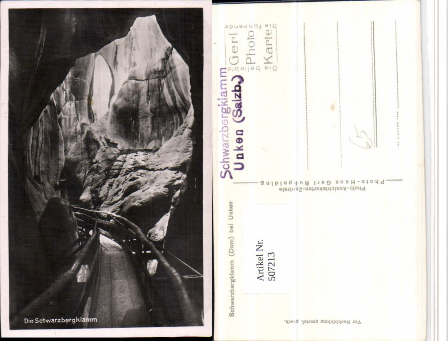 507213,Schwarzbergklamm Klamm b. Unken