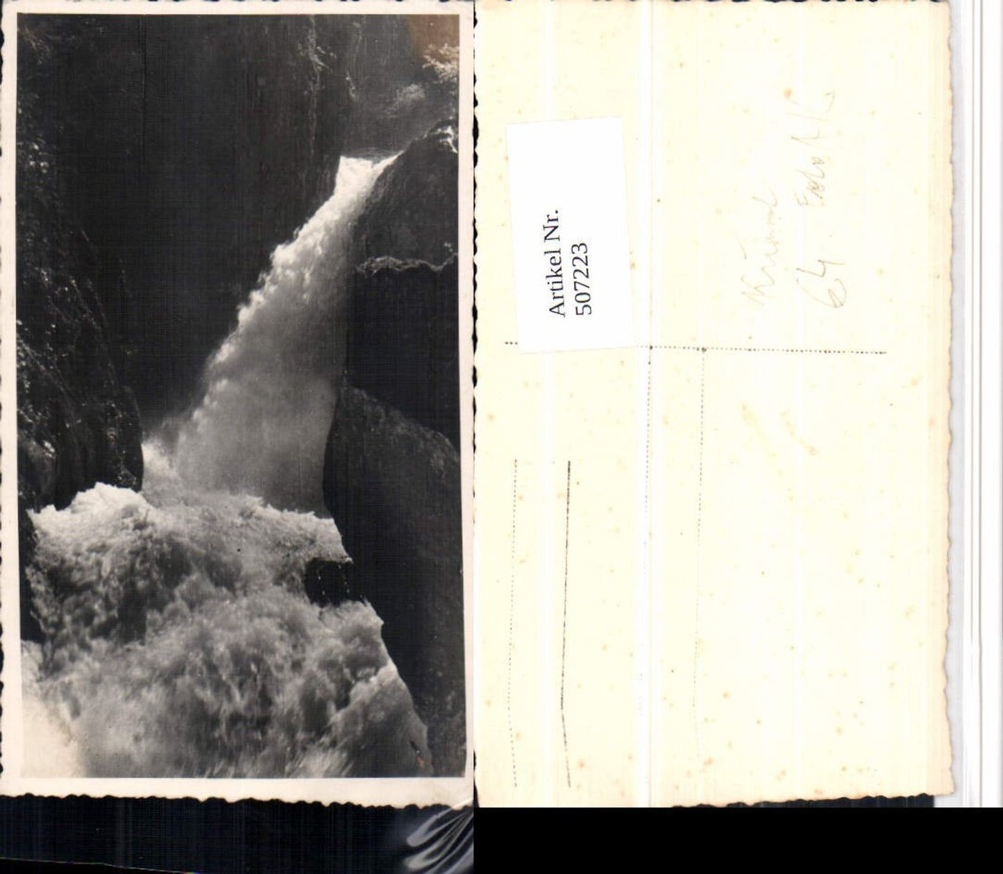 507223,Foto AK Krimml Wasserfall