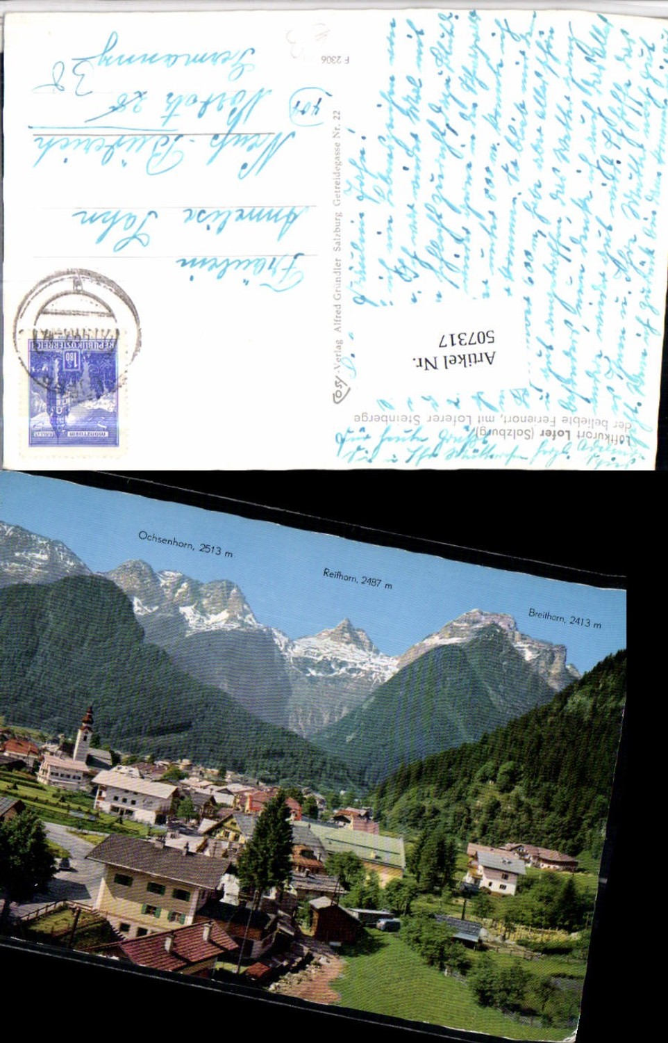 507317,Lofer Totale m. Loferer Steinberge Bergkulisse pub Cosy