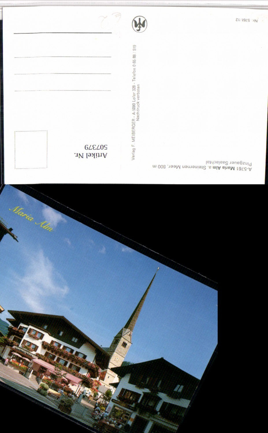 507379,Maria Alm am Steinernen Meer Platz Gasthof Kirche