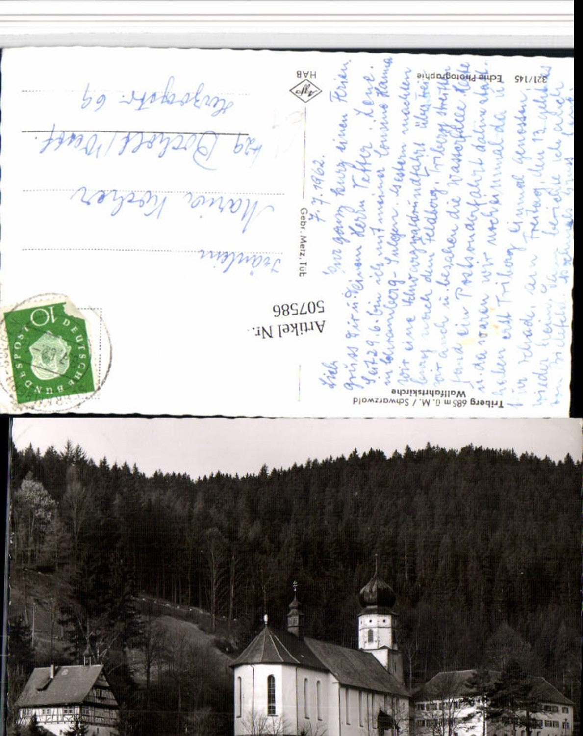 507586,Triberg im Schwarzwald Wallfahrtskirche Kirche