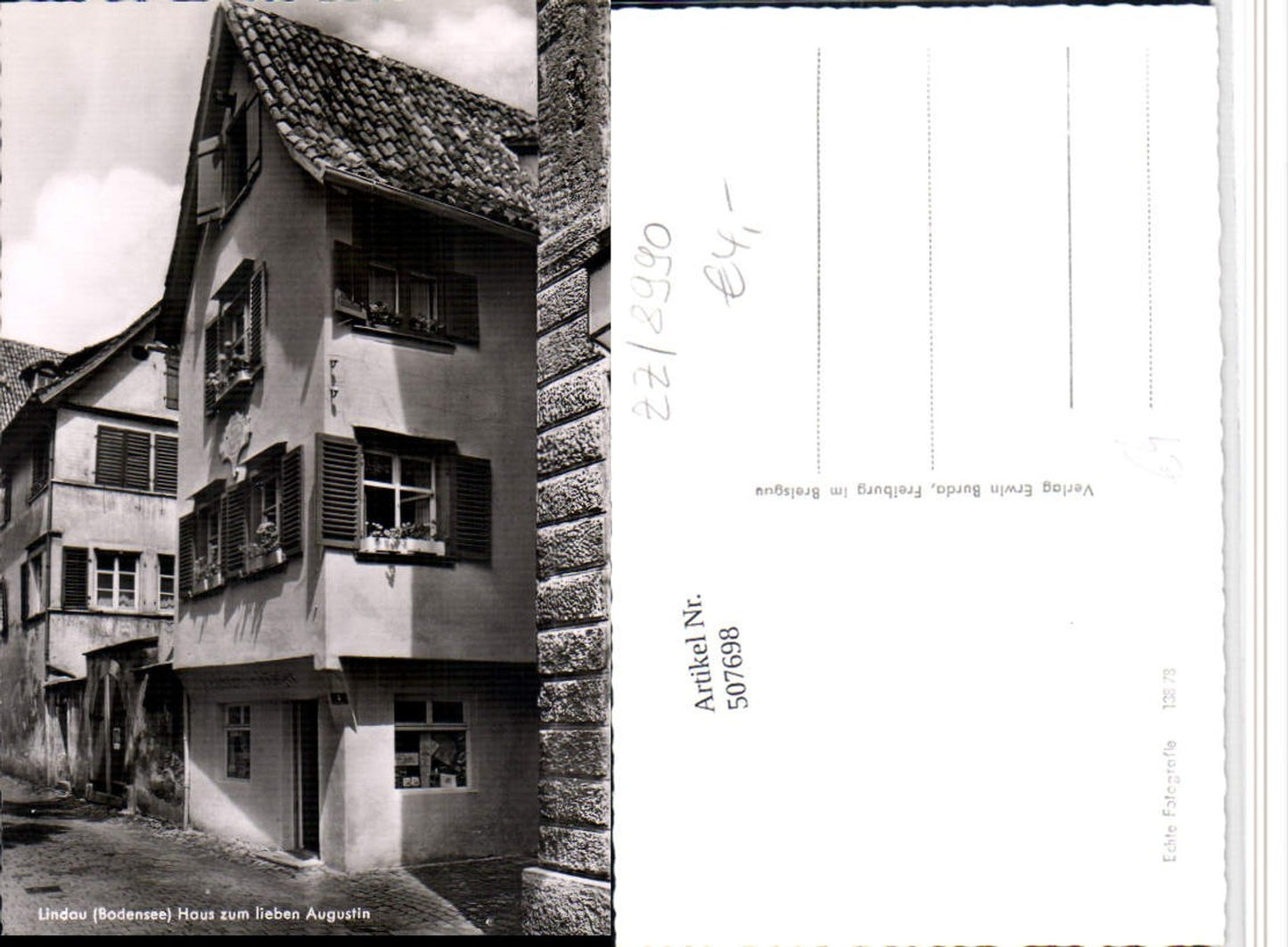 507698,Lindau im Bodensee Haus zum lieben Augustin