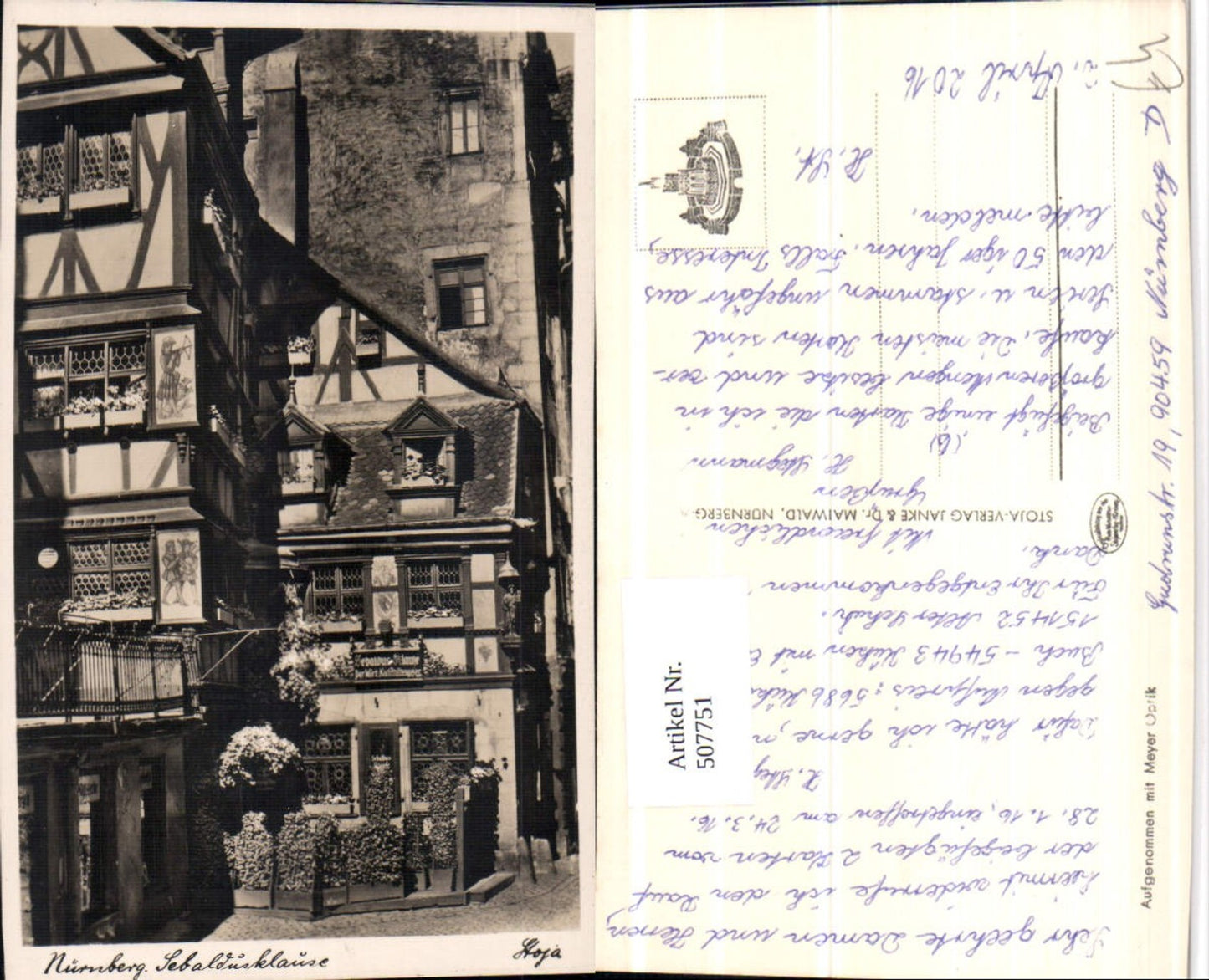 507751,Nürnberg Sebaldusklause Gasthaus