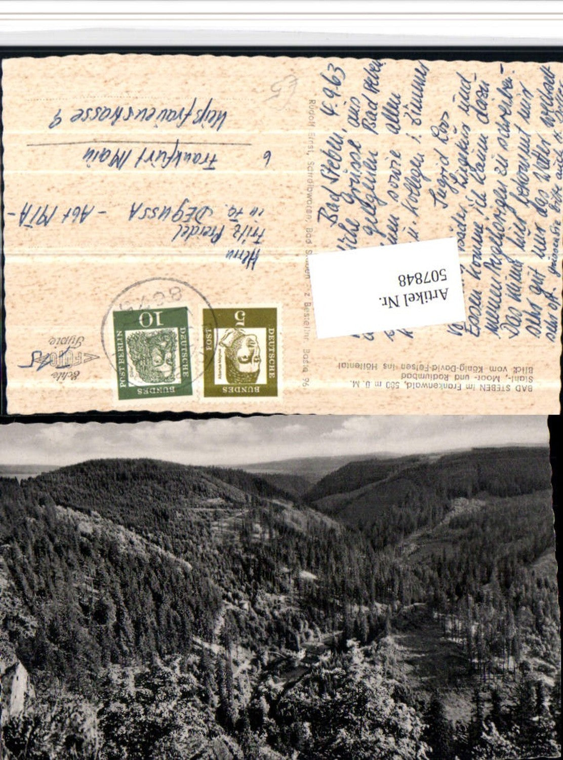 507848,Bad Steben im Frankenwald Blick v. König-David-Felsen