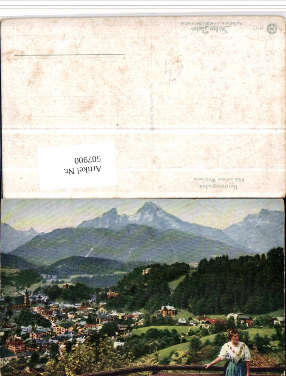 507900,Berchtesgaden Totale m. Watzmann Bergkulisse