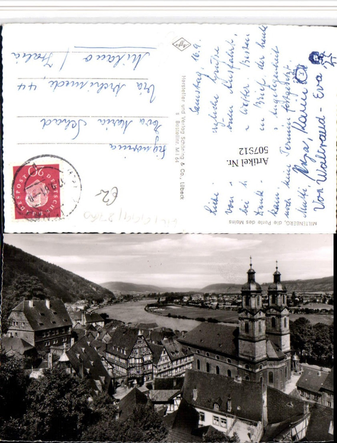 507912,Miltenberg am Main Teilansicht Kirche