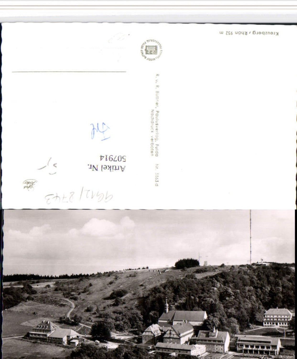 507914,Kreuzberg b. Bischofsheim an d. Rhön Teilansicht