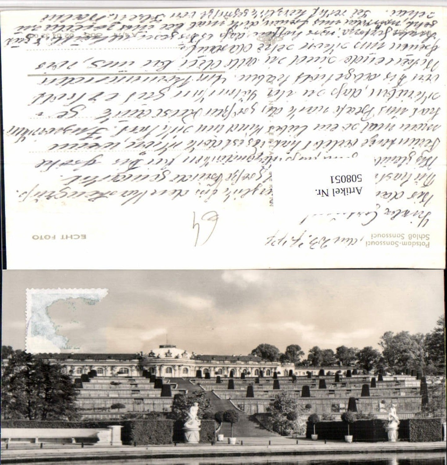 508051,Potsdam Sanssouci Schloss Terrasse