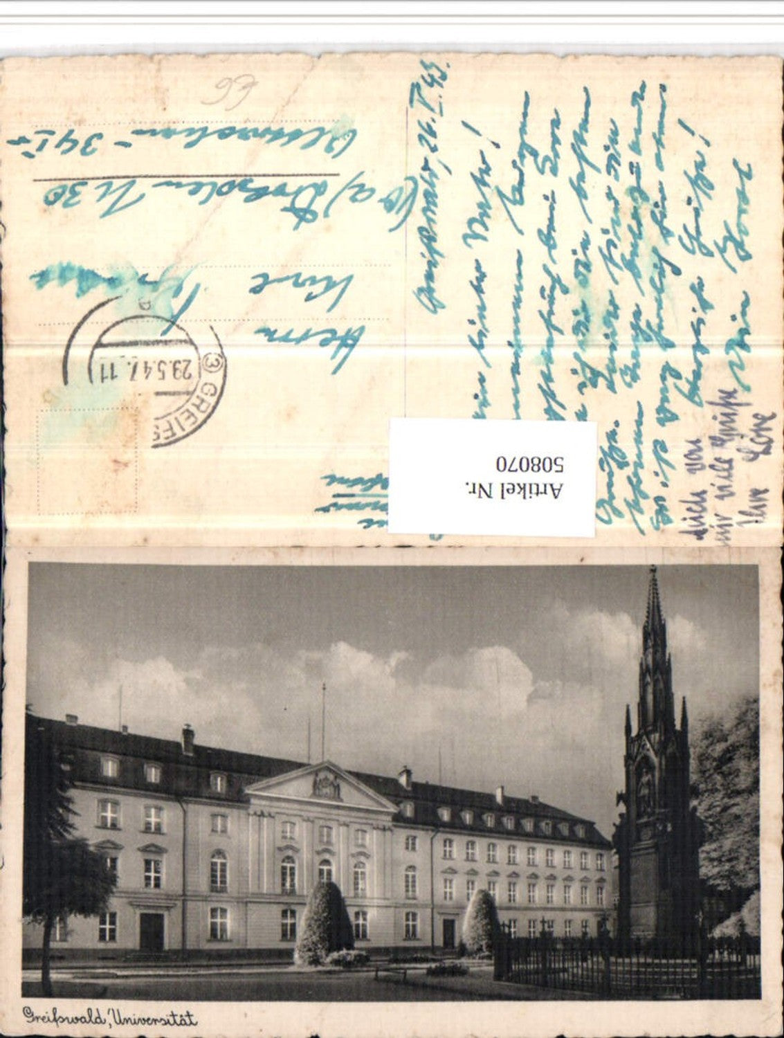 508070,Greifswald Universität Gebäude