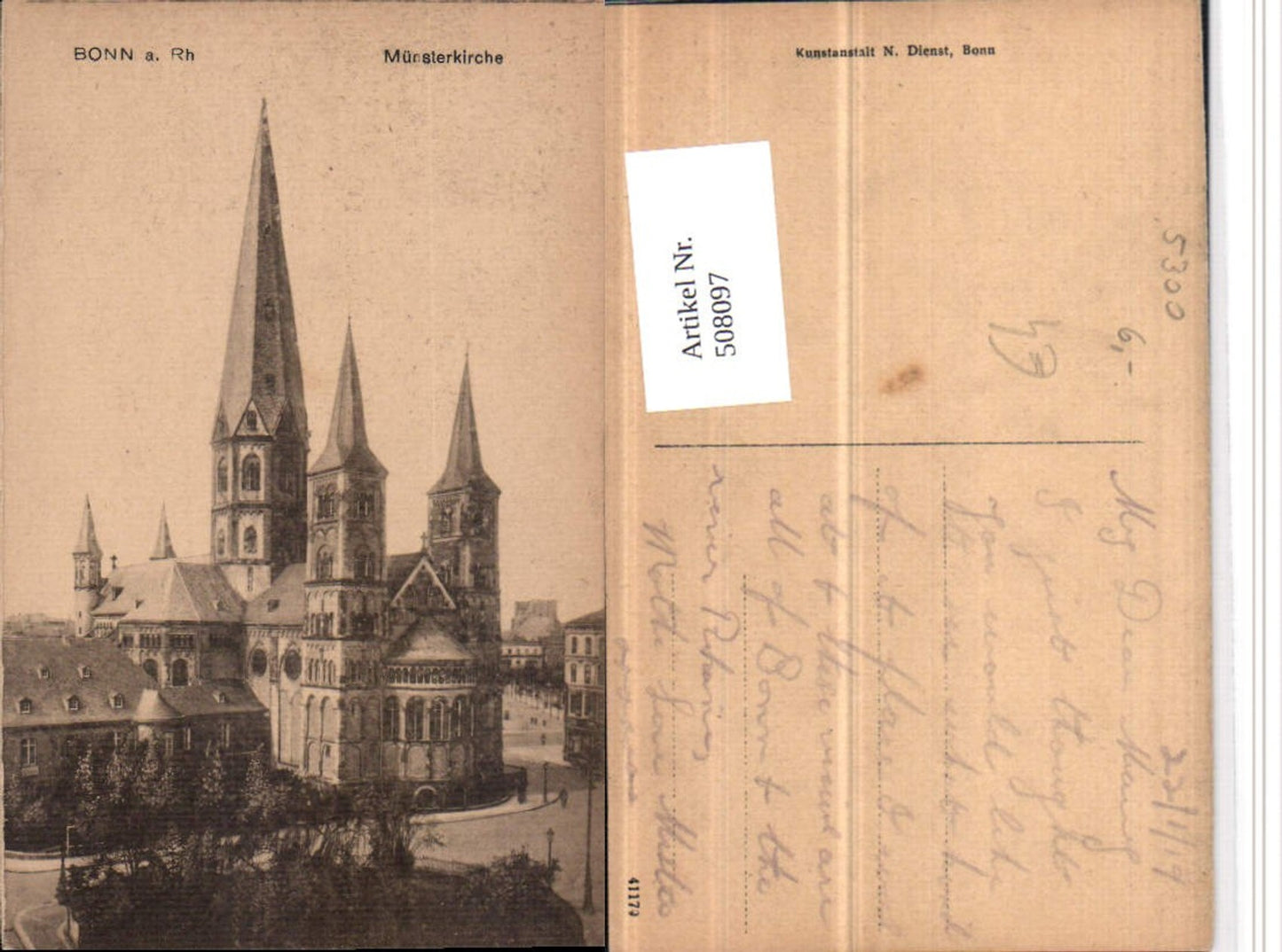508097,Bonn am Rhein Münsterkirche Kirche