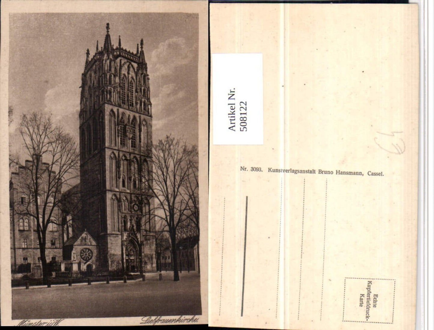 508122,Münster Liebfrauenkirche Kirche