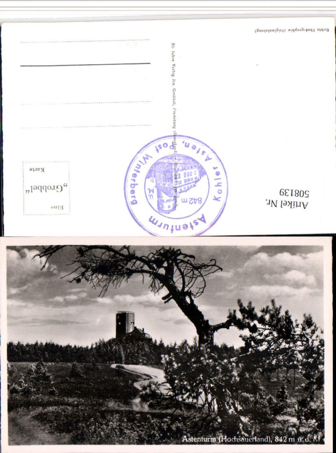 508139,Astenturm im Hochsauerland b. Winterberg