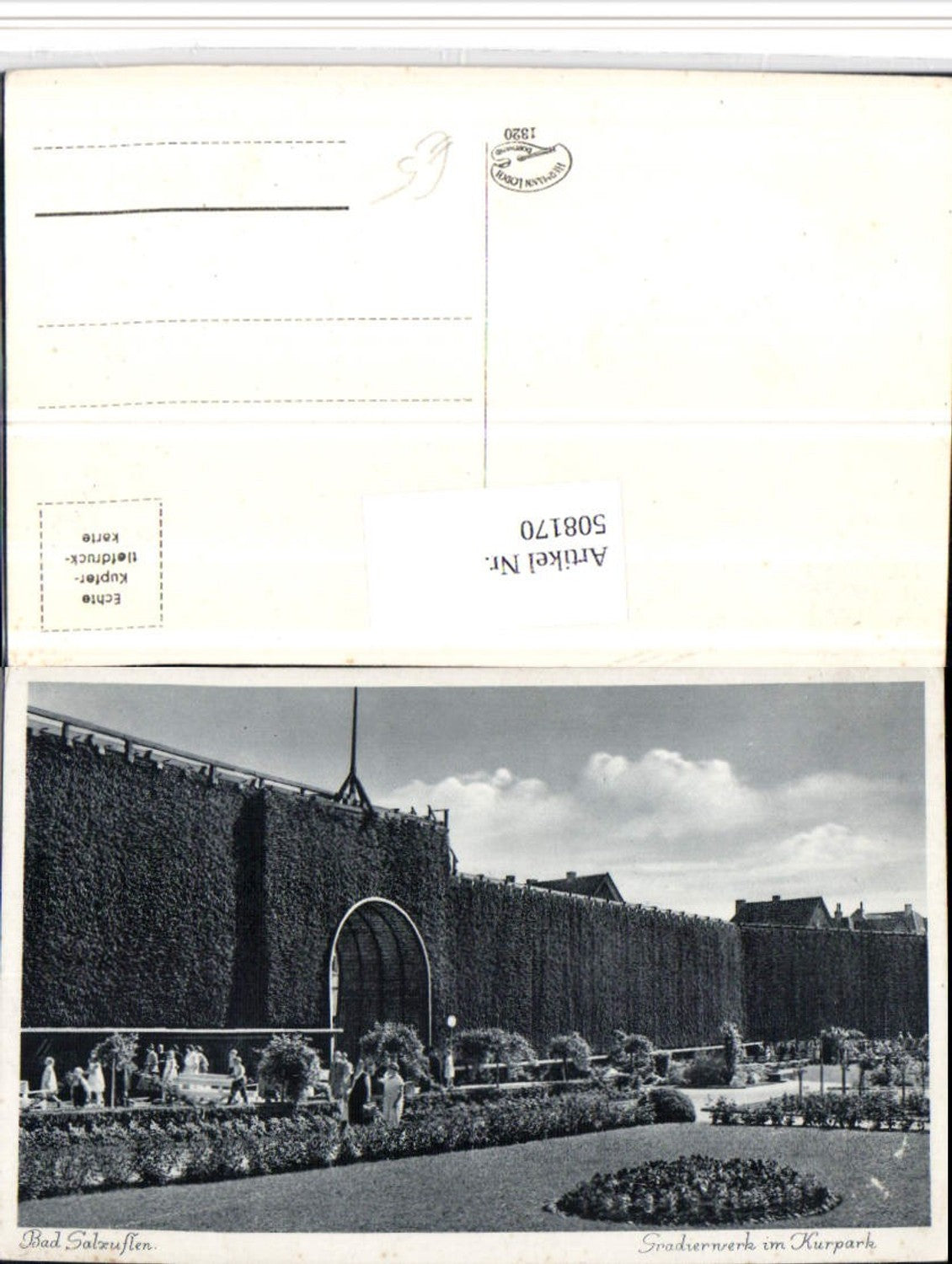 508170,Bad Salzuflen Kurpark Gradierwerk