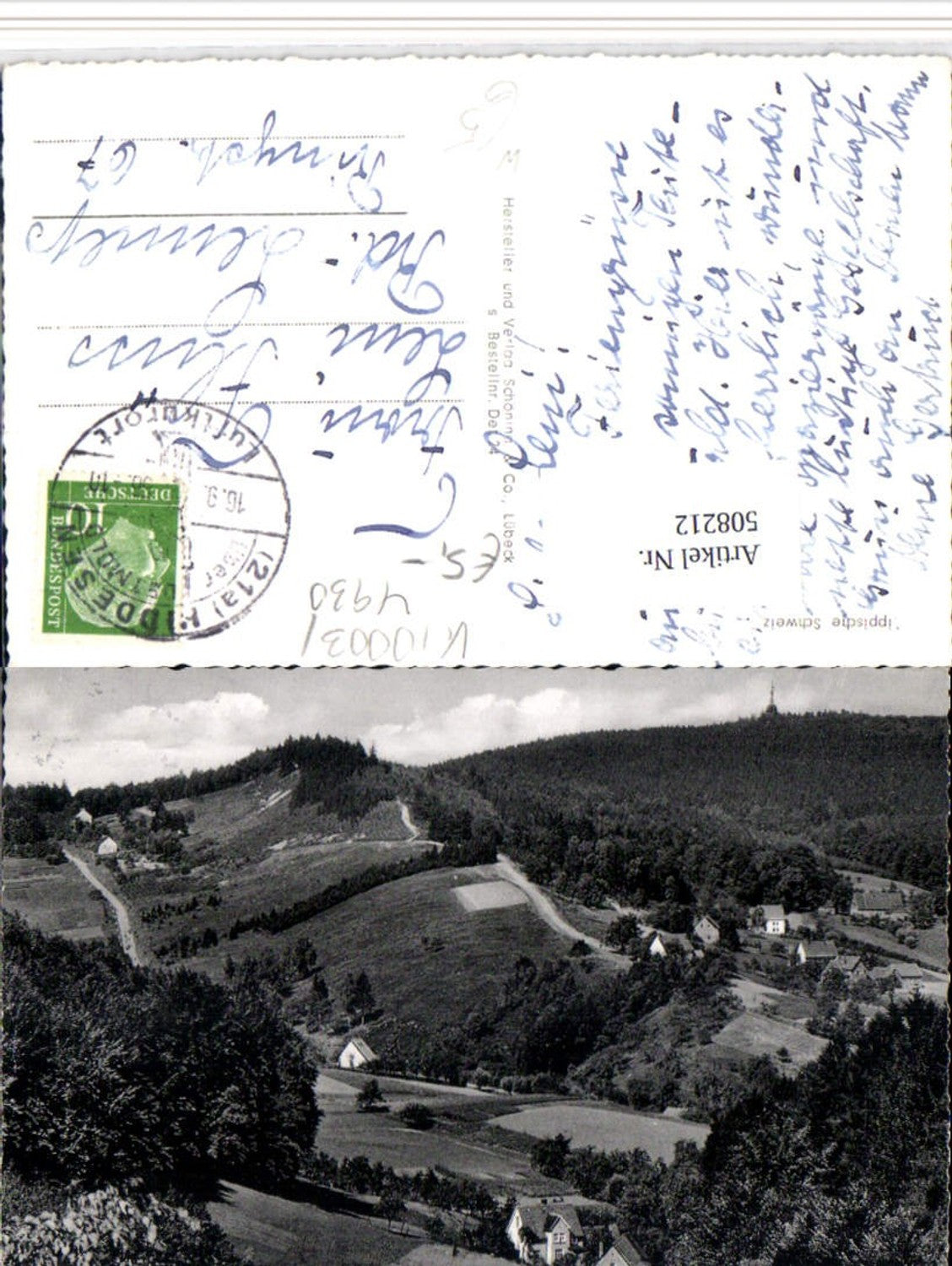 508212,Lippische Schweiz b. Hiddesen Detmold Landschaft