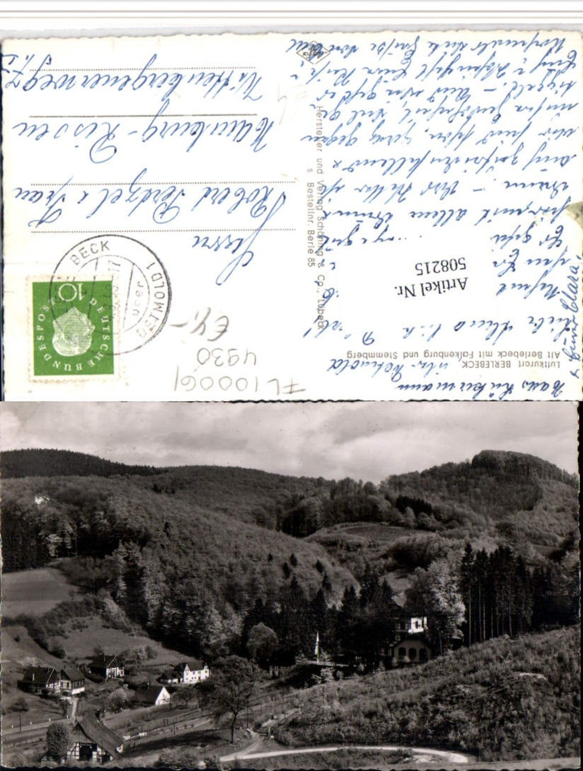 508215,Berlebeck b. Detmold m. Falkenburg u. Stemmberg